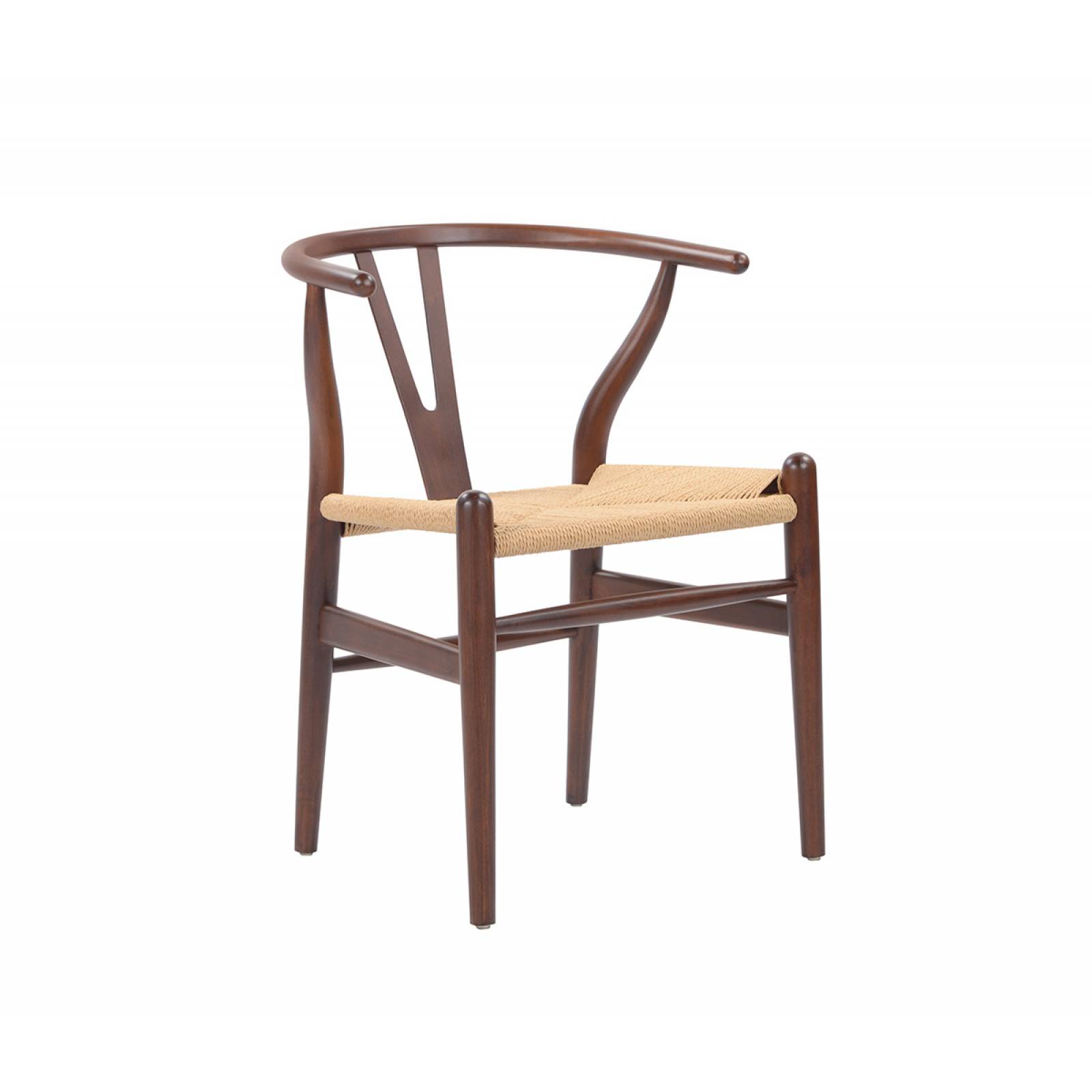 Silla Réplica CH24 Wishbone   Nogal