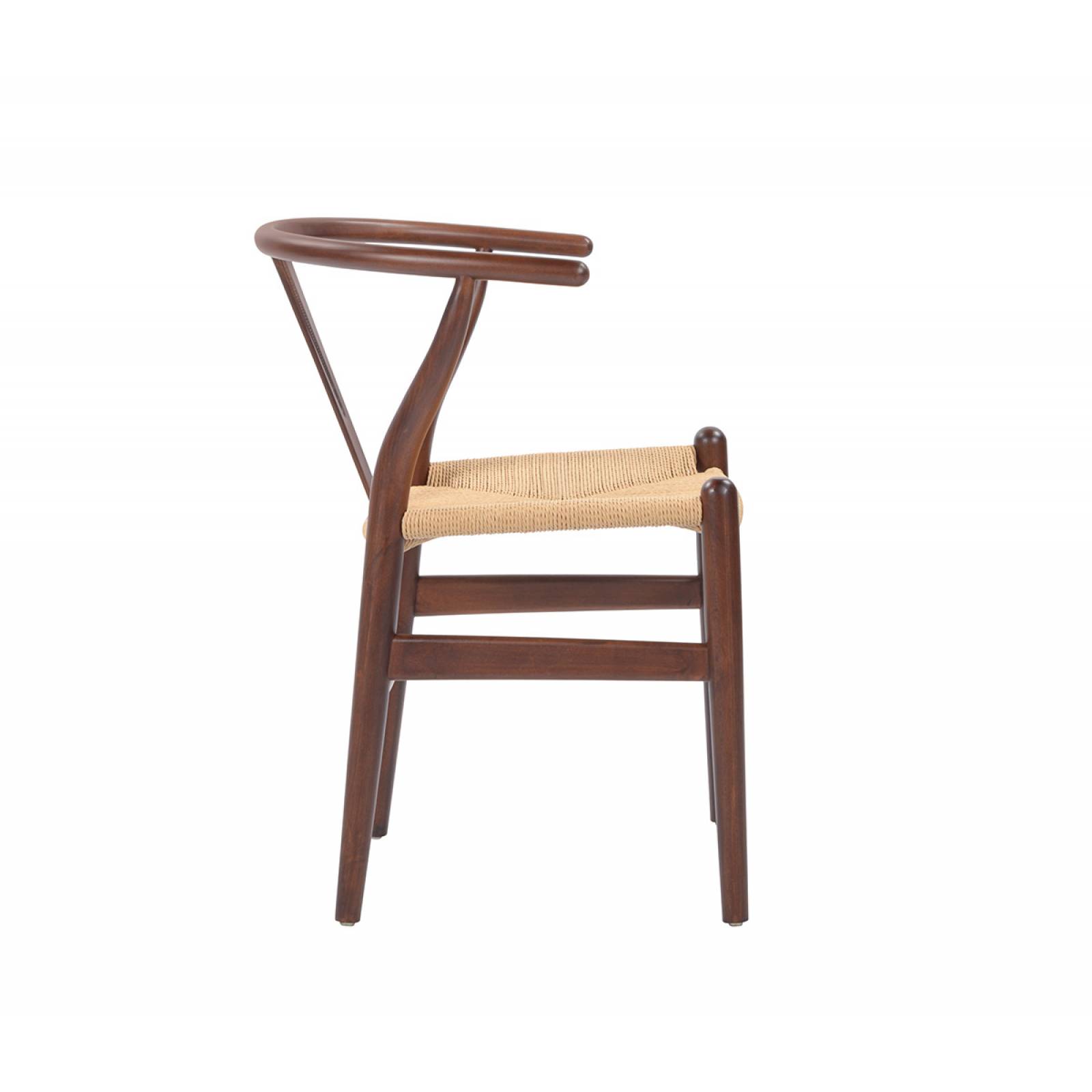 Silla Réplica CH24 Wishbone   Nogal