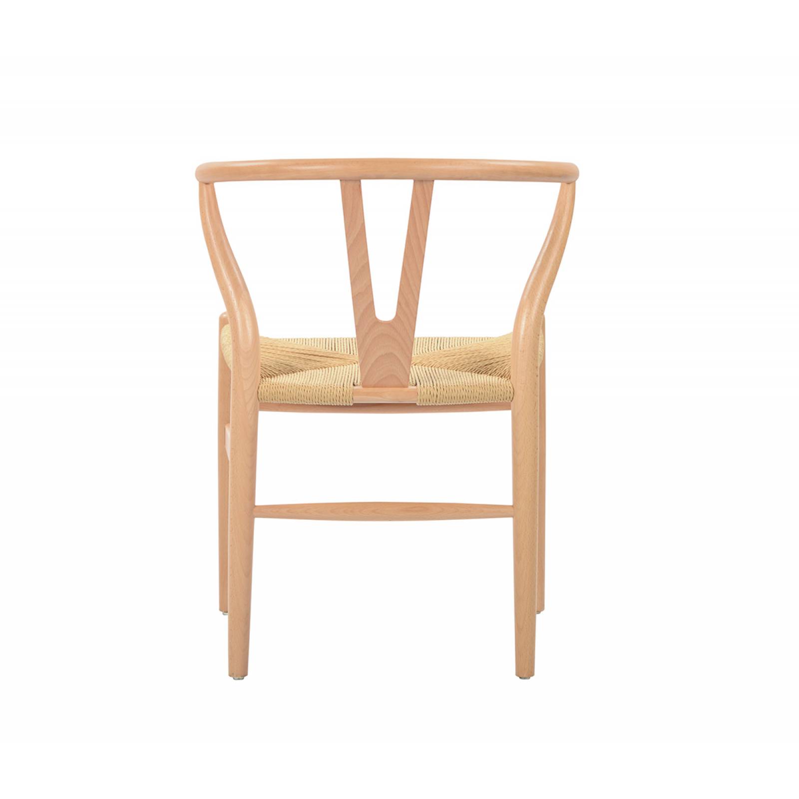 Silla Réplica CH24 Wishbone   Blanco