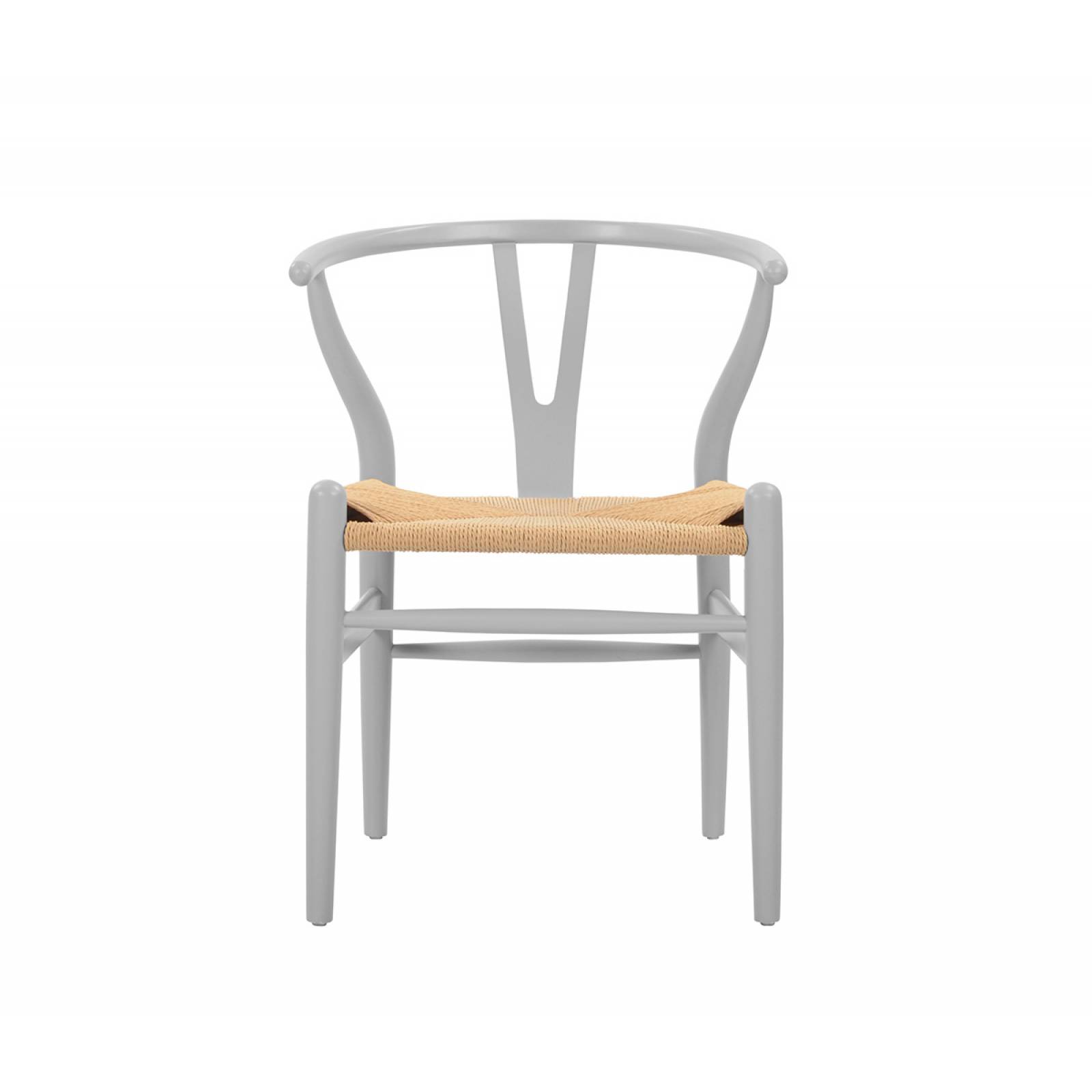 Silla Réplica CH24 Wishbone   Gris