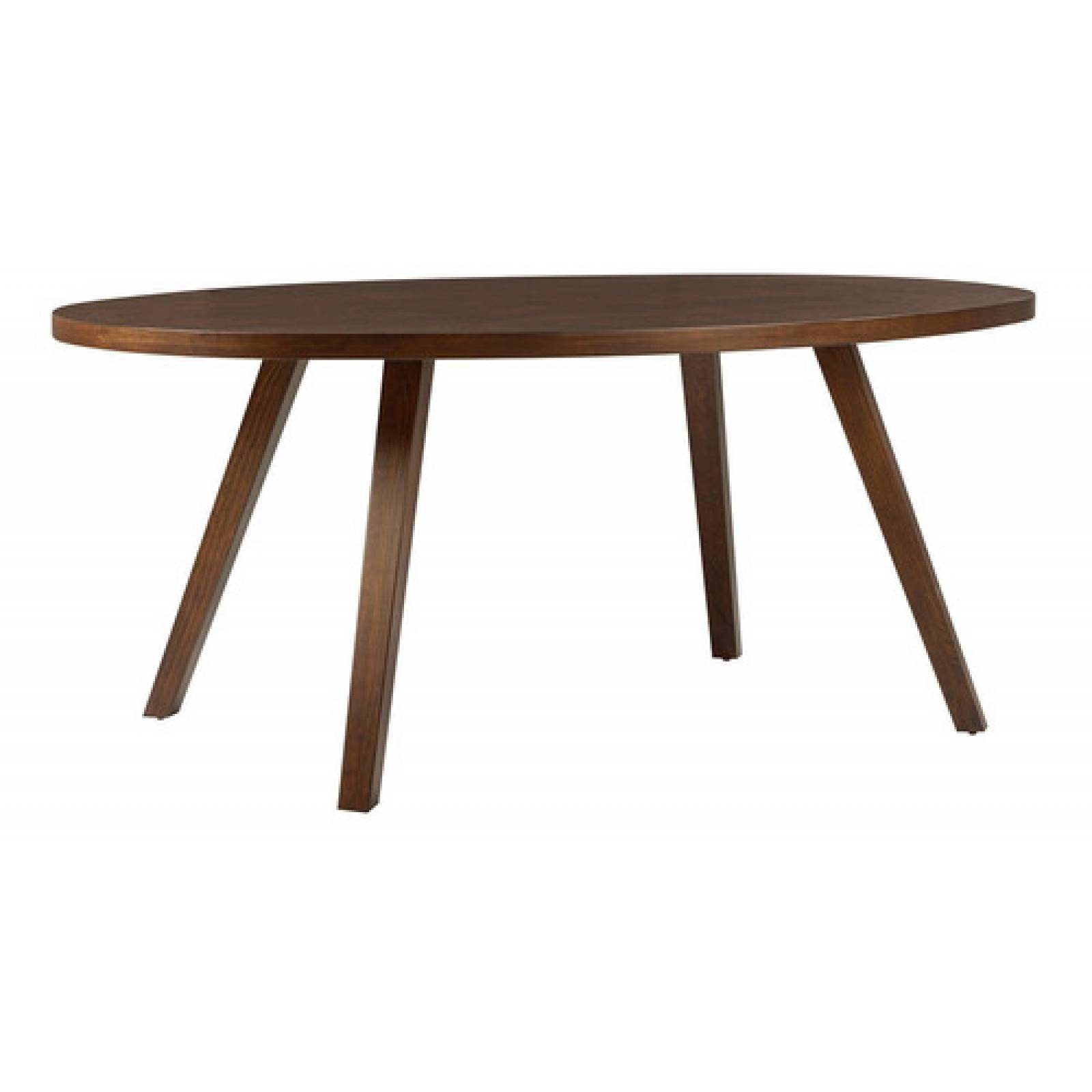 Mesa De Comedor Elíptica Xoco 180cm   Nogal