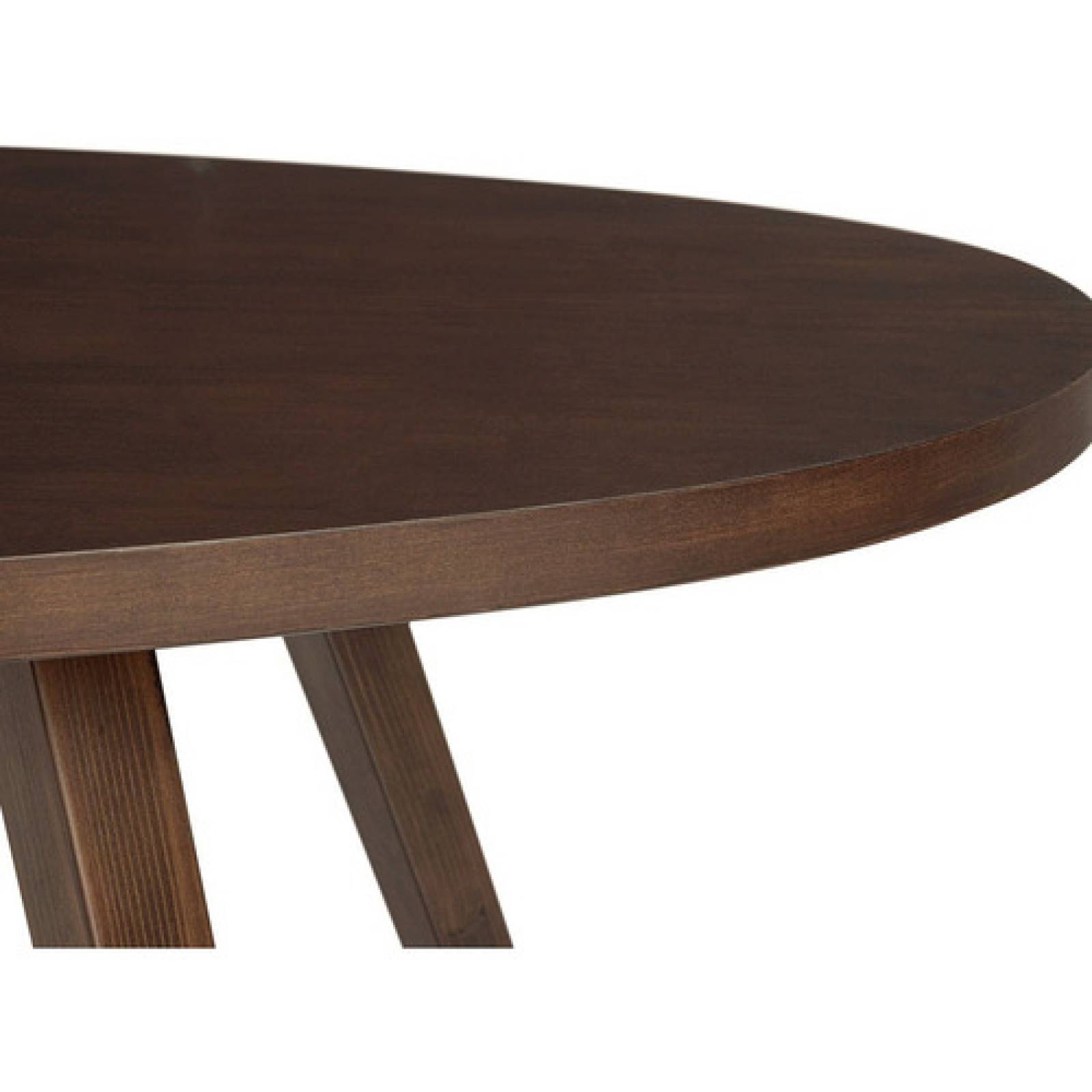 Mesa De Comedor Elíptica Xoco 180cm   Nogal