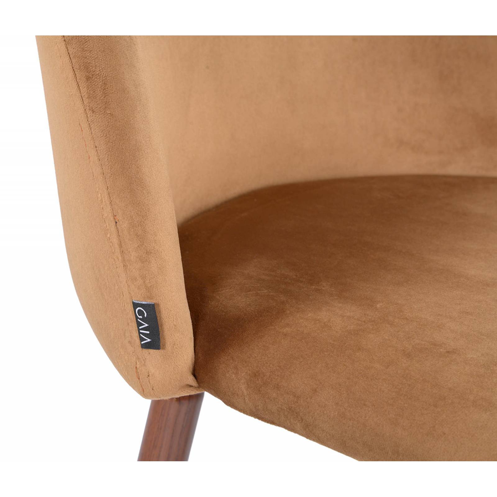 Banco Rolet nogal   Café