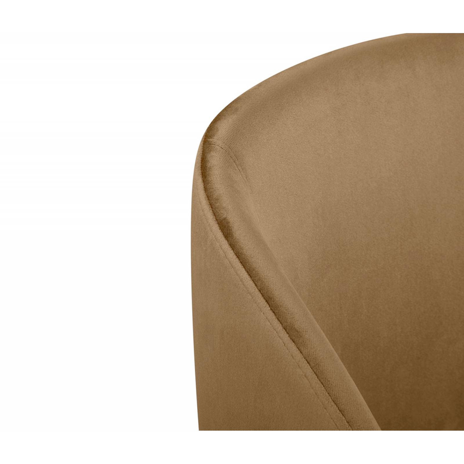 Set de 4 Sillas Rolet nogal Café