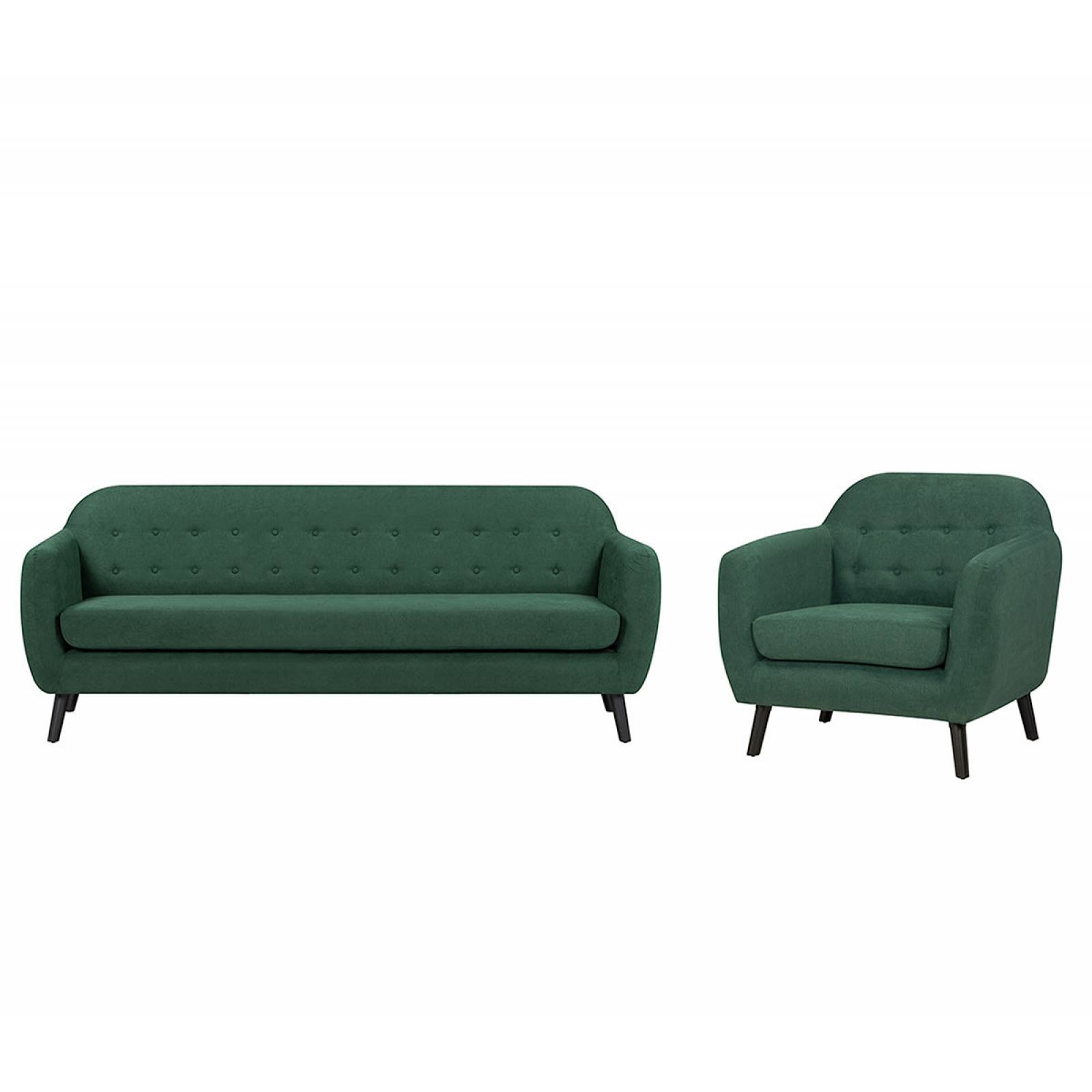 Sofá 3 cuerpos   Sillón San Blas   Verde
