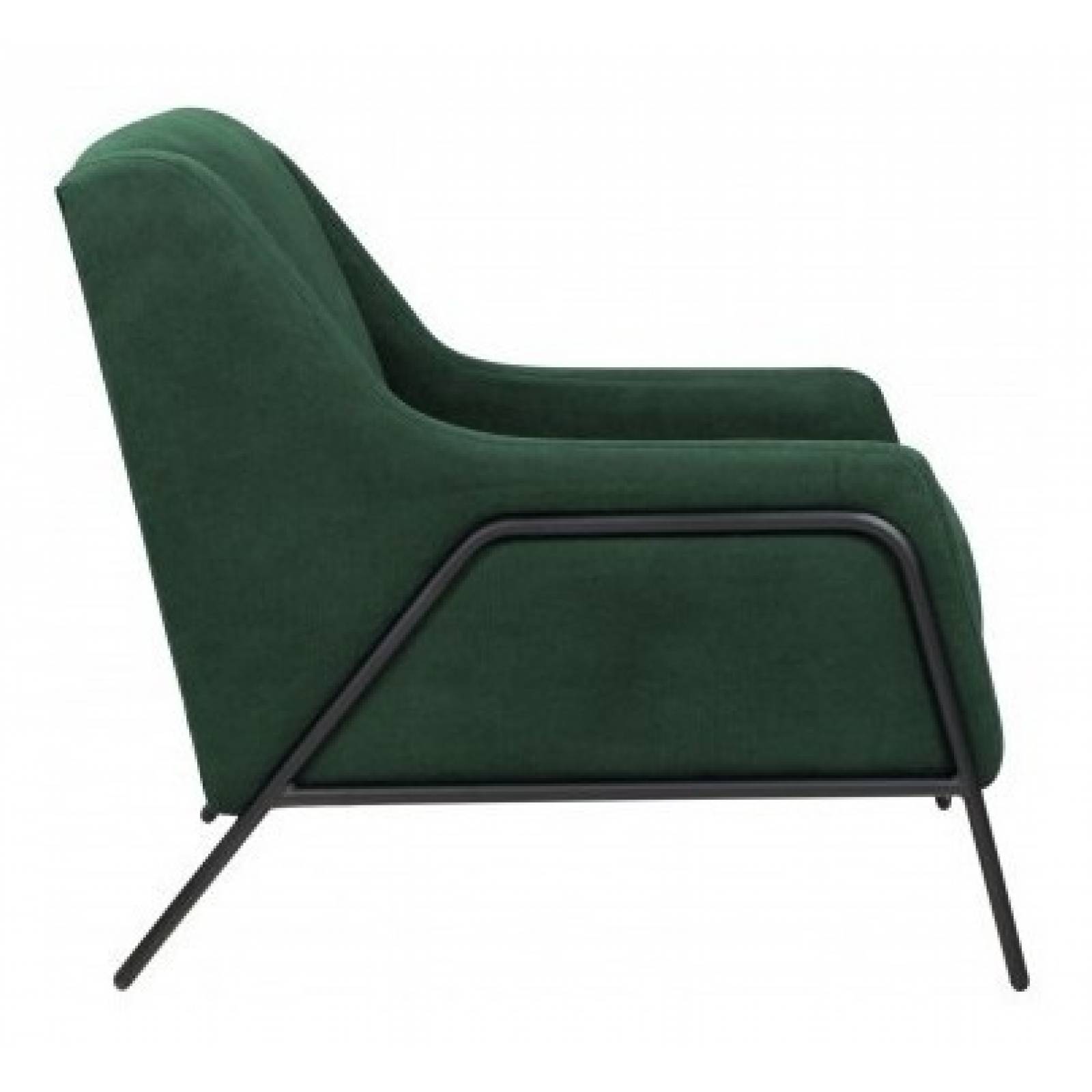 Sillón Gaia Tuxama Lounge Moderno Minimalista Verde