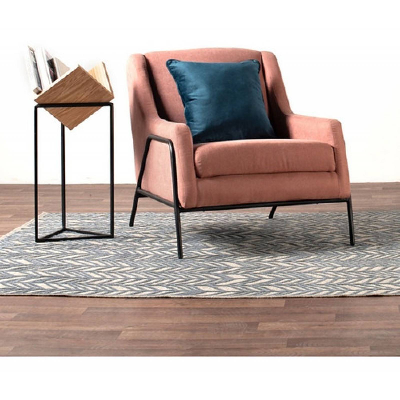 Sillon Gaia Tuxama Lounge Minimalista Moderno Gris Oxford