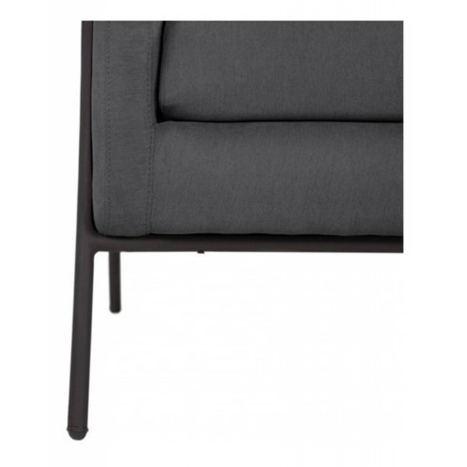 Sillon Gaia Tuxama Lounge Minimalista Moderno Gris Oxford