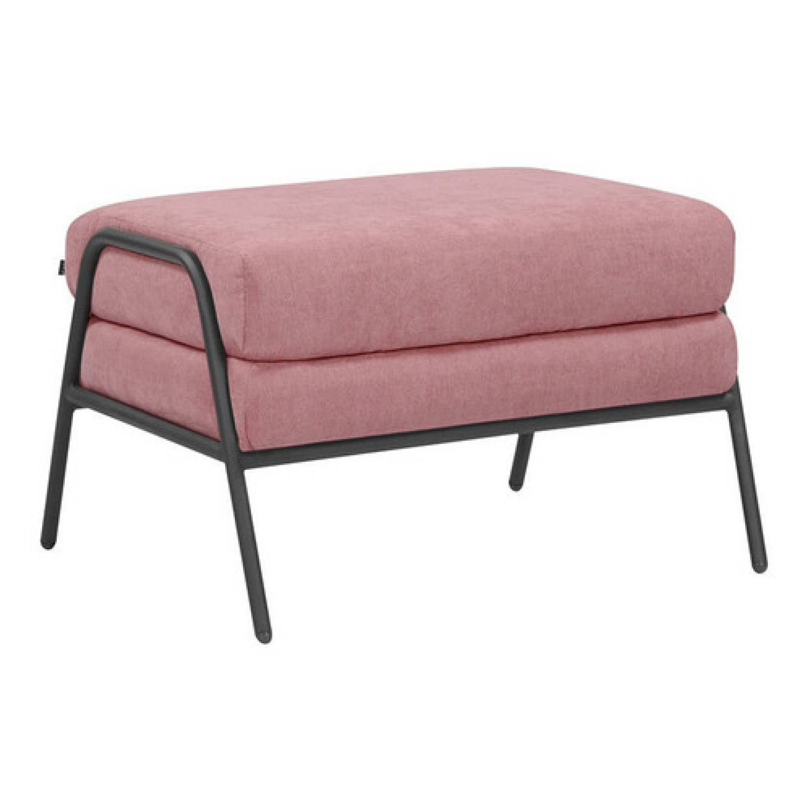 Taburete Gaia Tuxama Lounge Moderno Minimalista Rosa Cenizo