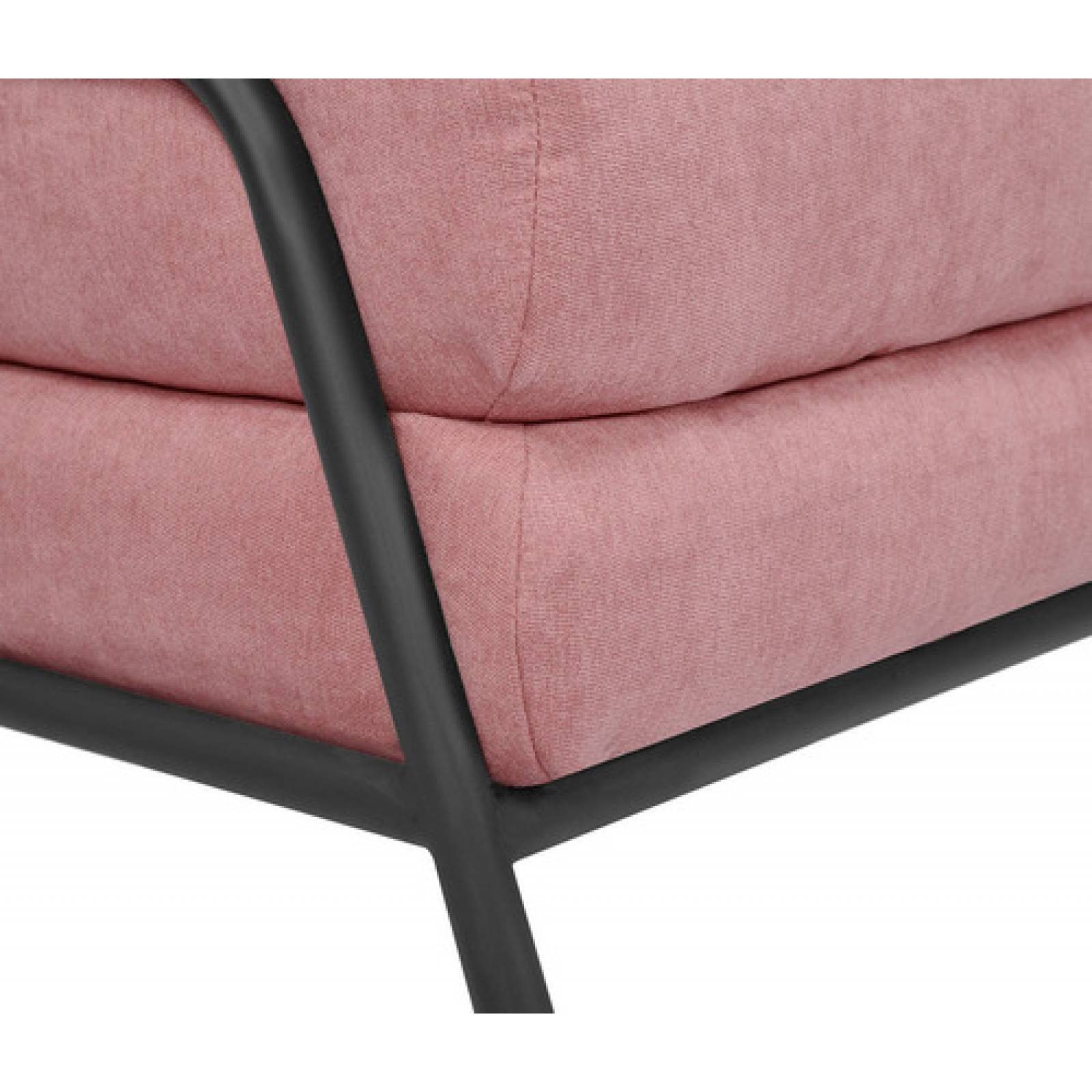 Taburete Gaia Tuxama Lounge Moderno Minimalista Rosa Cenizo
