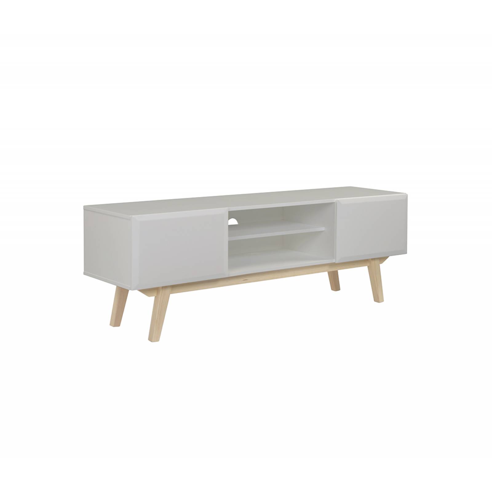 Mueble de tv Cuauhtémoc Gris claro