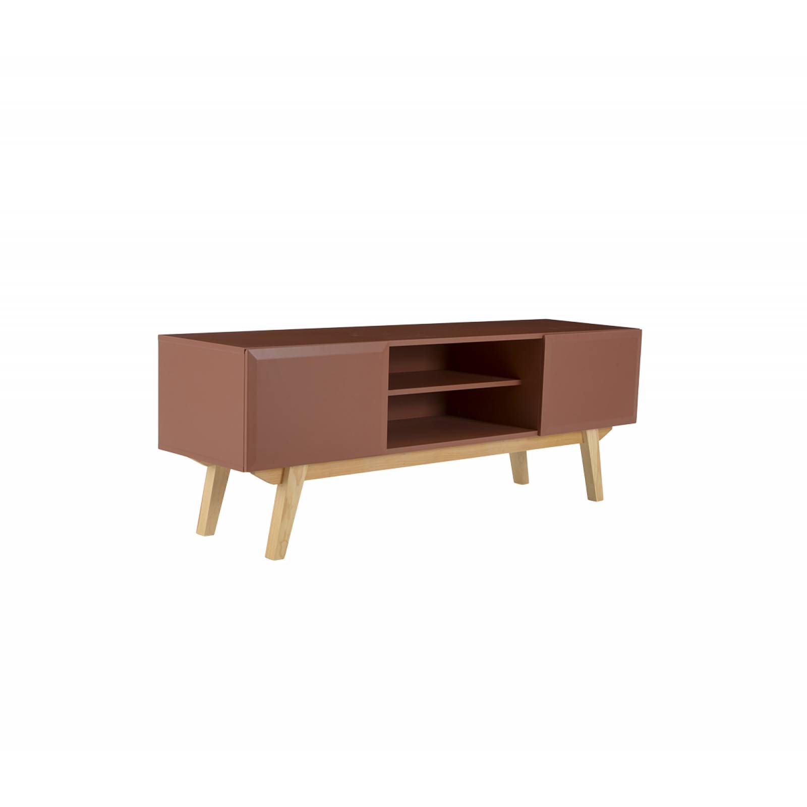 Mueble de tv Cuauhtémoc Terracota liso