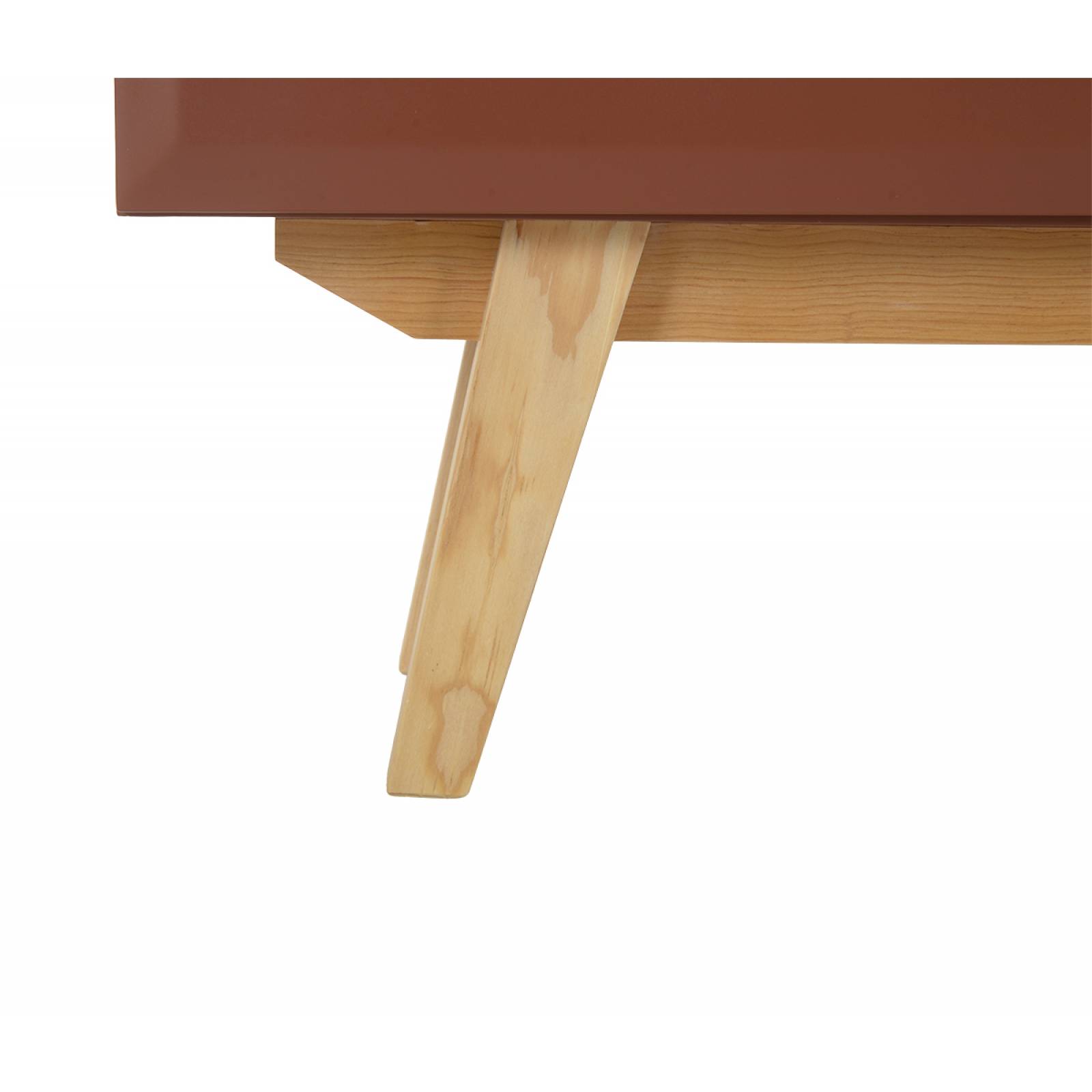 Mueble de tv Cuauhtémoc Terracota liso