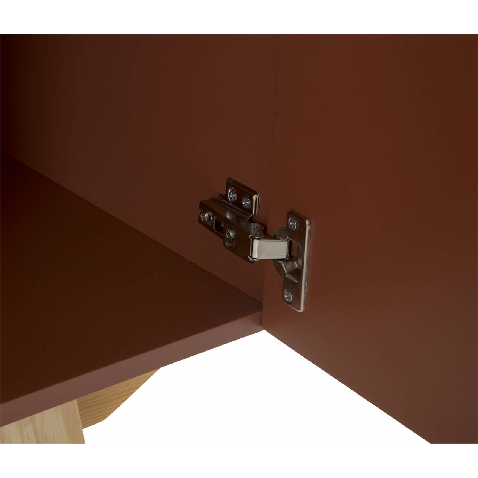 Mueble de tv Cuauhtémoc Terracota liso