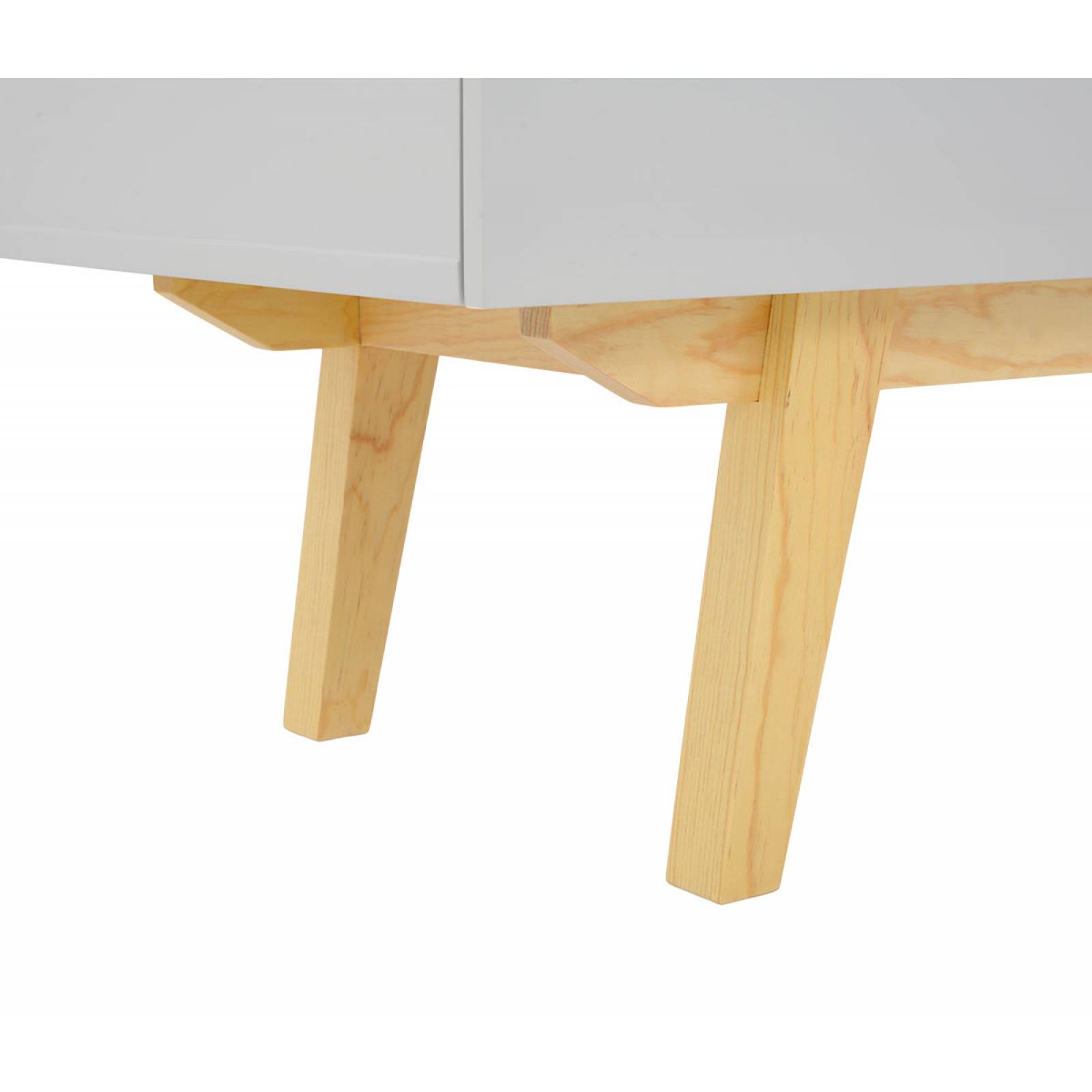 Mueble de tv Cuauhtémoc 200 cm   Gris claro