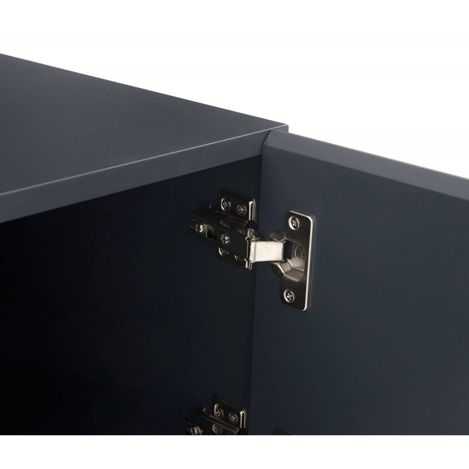 Mueble de tv Cuauhtémoc nogal 200 cm Gris oscuro