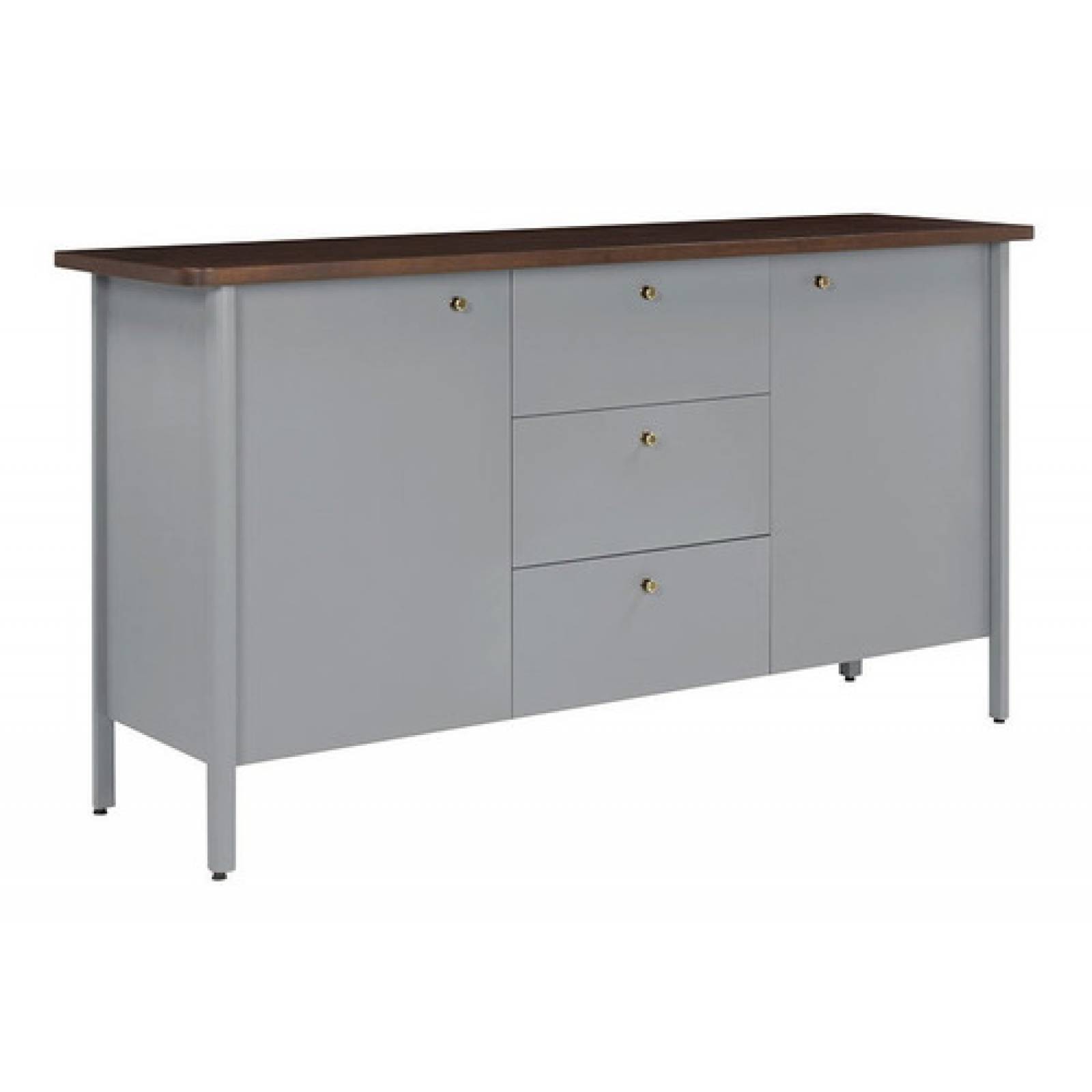 Credenza Comedor Gaia Santo Domingo Vintage Gris