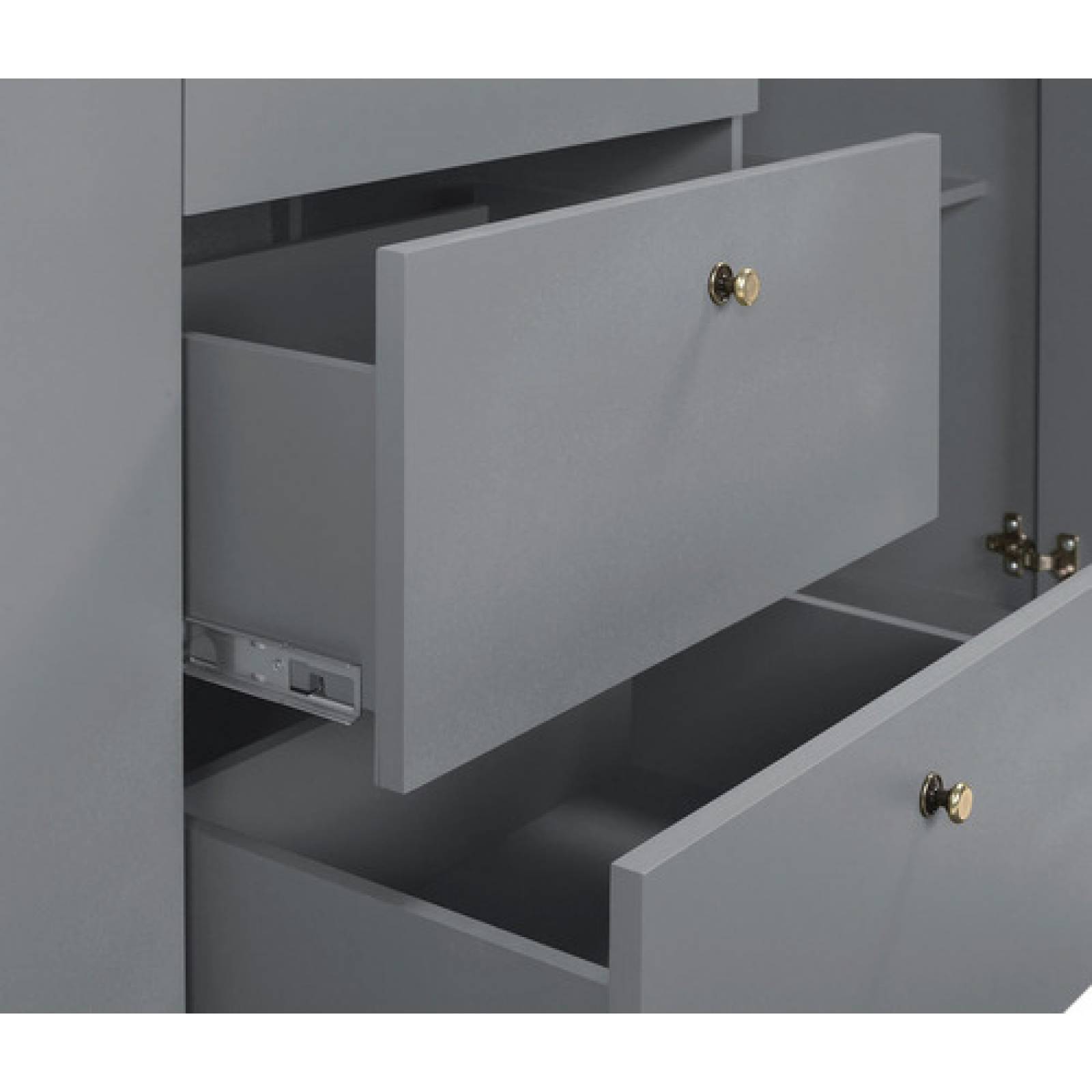 Credenza Comedor Gaia Santo Domingo Vintage Gris