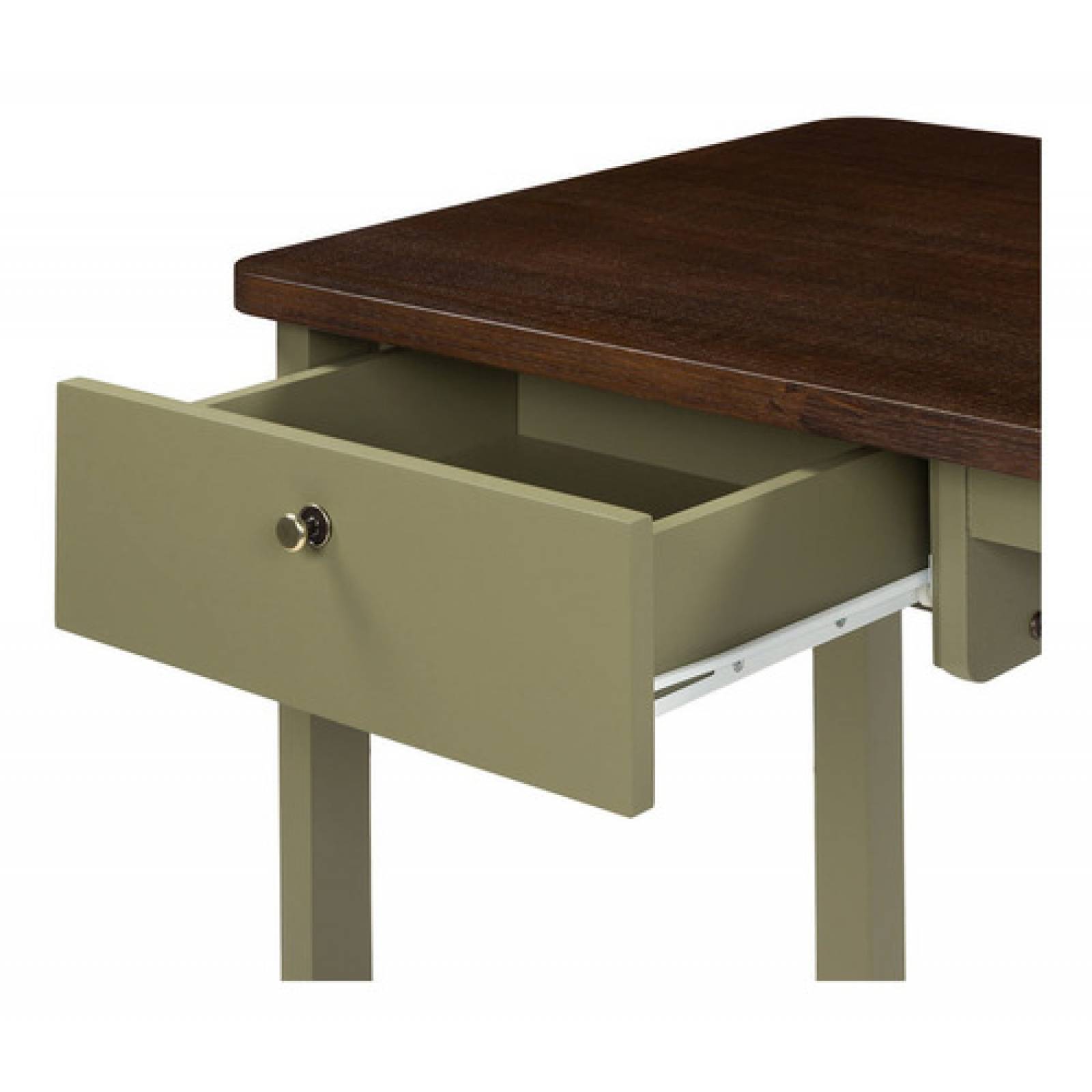 Escritorio Gaia Santo Domingo Madera Vintage Oficina Verde