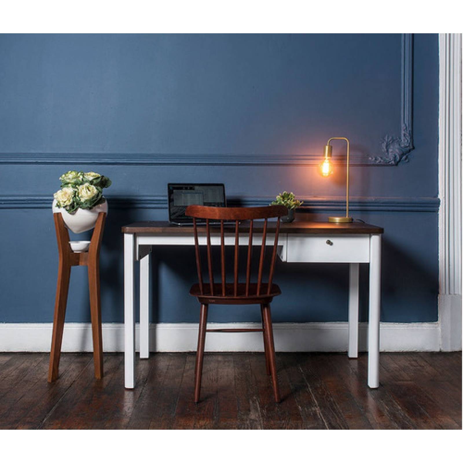 Escritorio Gaia Santo Domingo Madera Vintage Oficina Verde