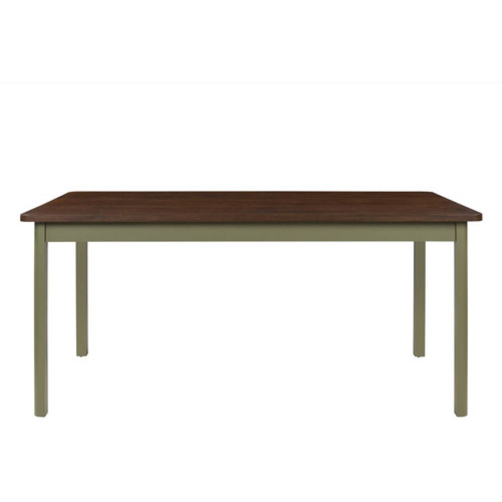 Mesa De Comedor Gaia Santo Domingo Rectangular Vintage Verde
