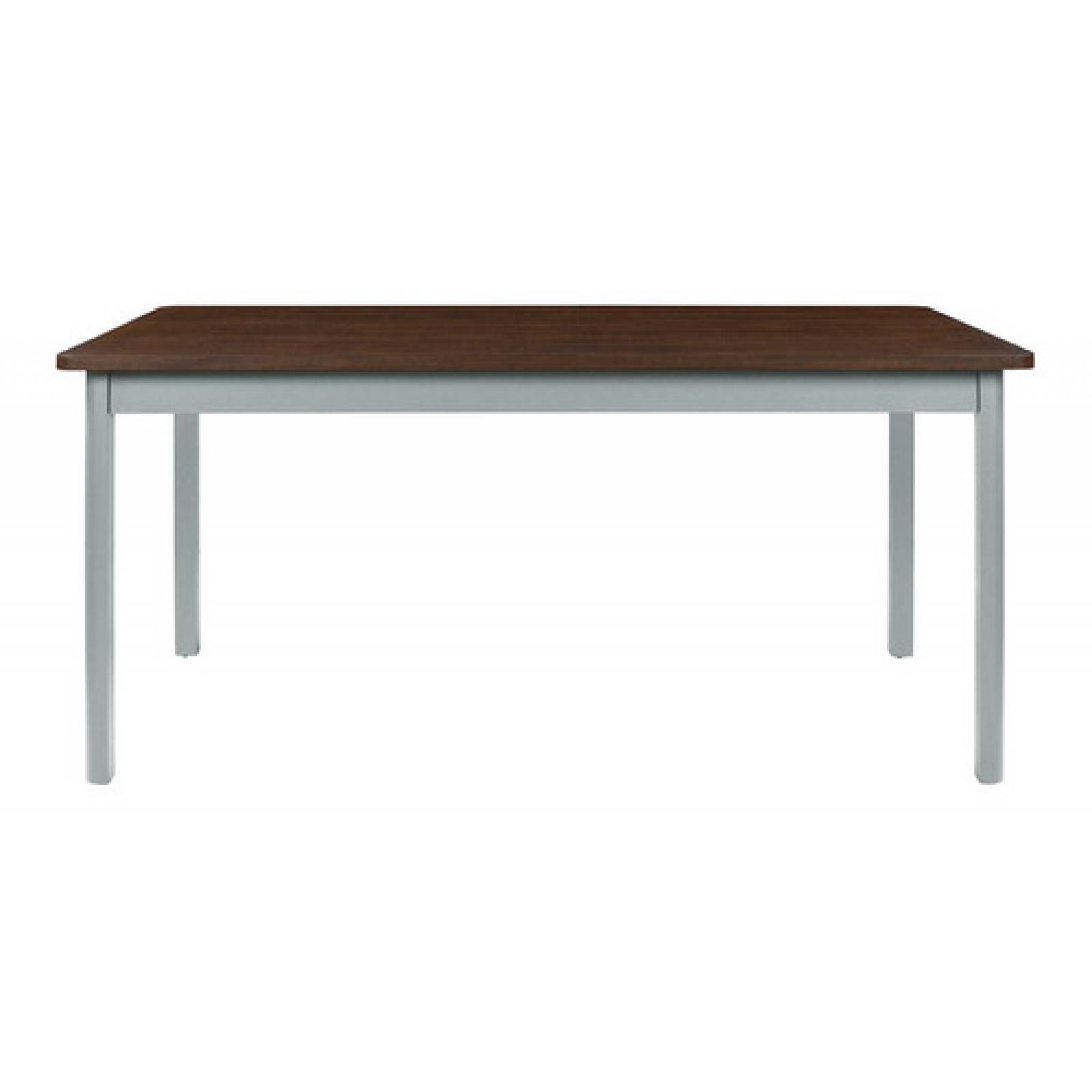 Mesa De Comedor Gaia Santo Domingo Rectangular Vintage Gris