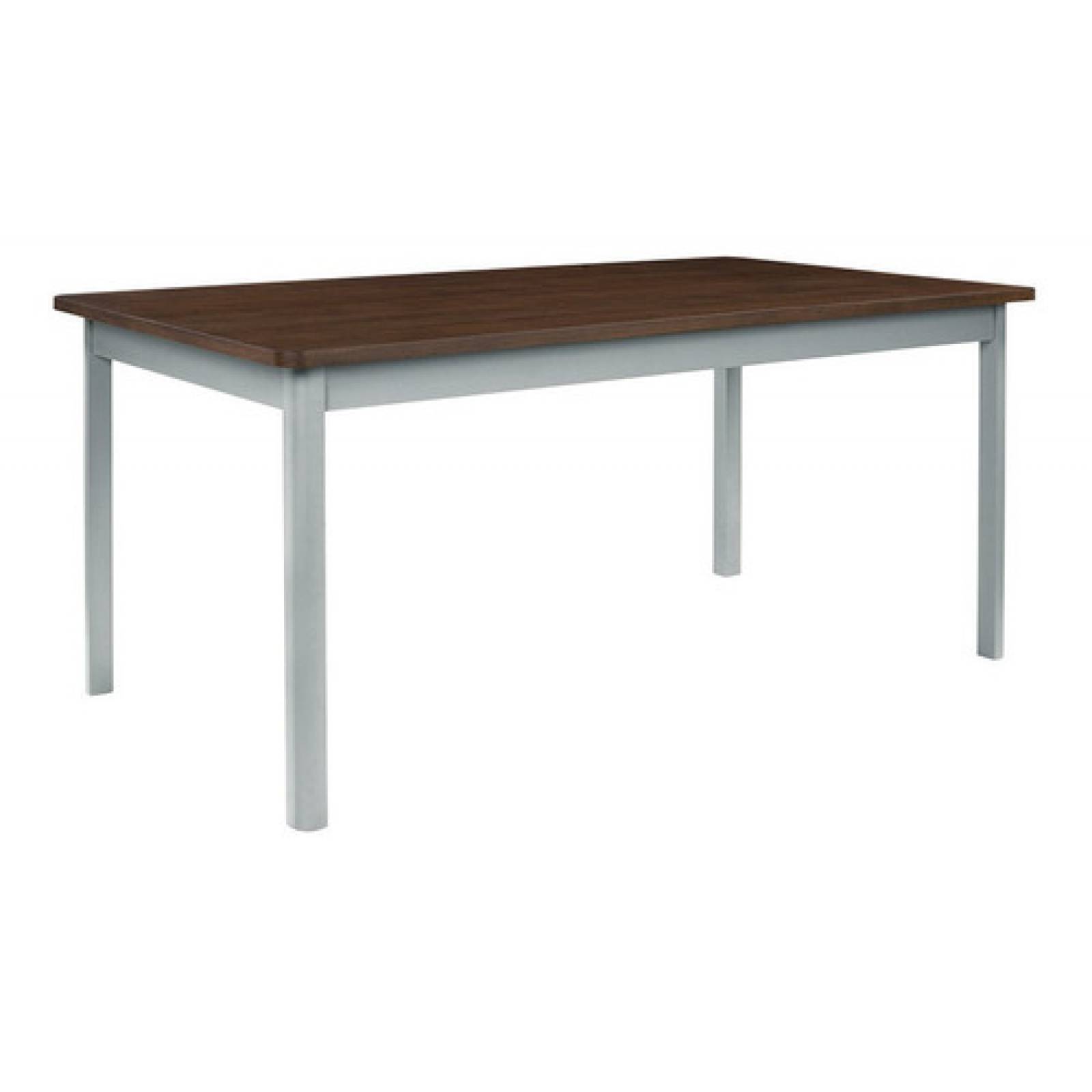 Mesa De Comedor Gaia Santo Domingo Rectangular Vintage Gris