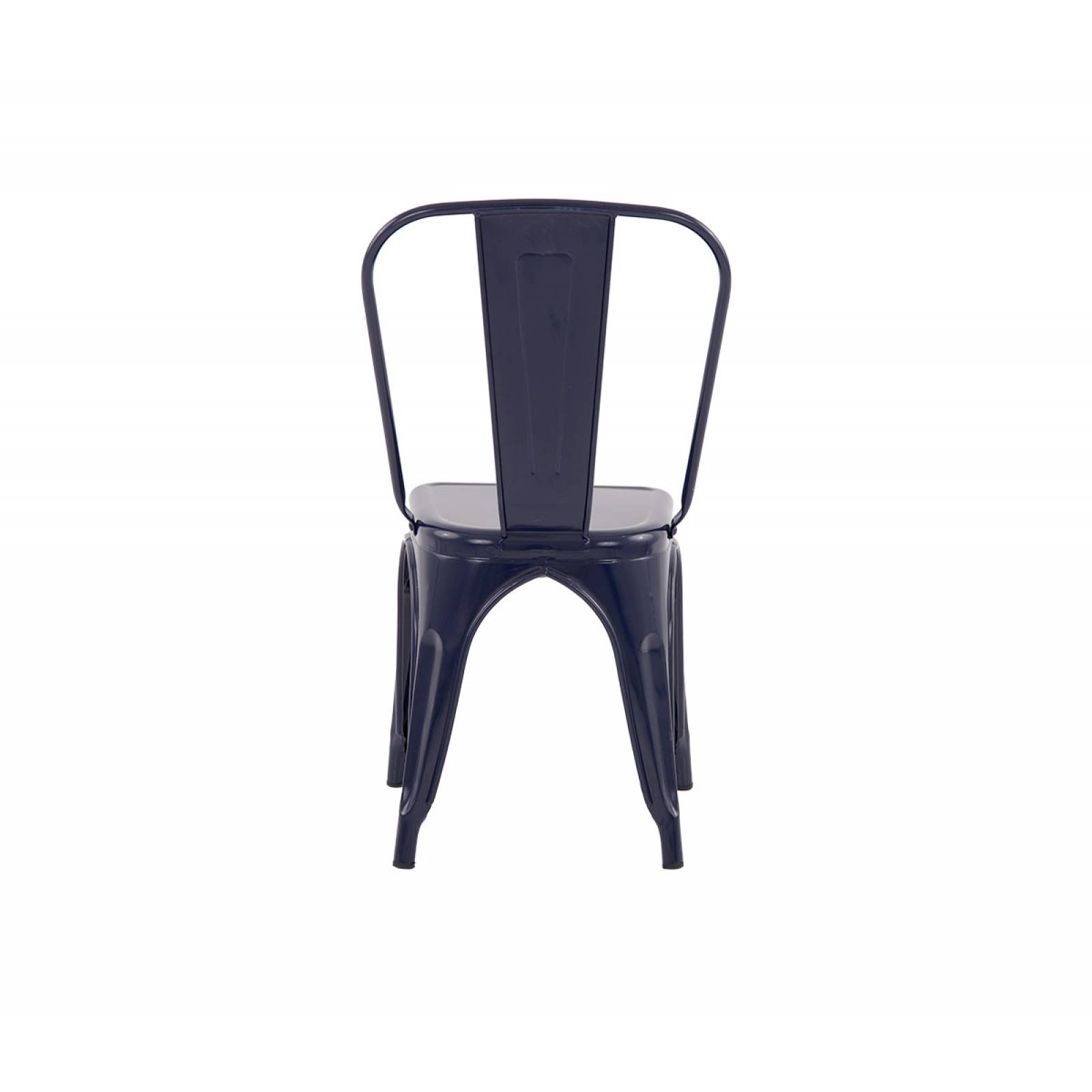 Set de 4 sillas Tólix réplica   Azul marino