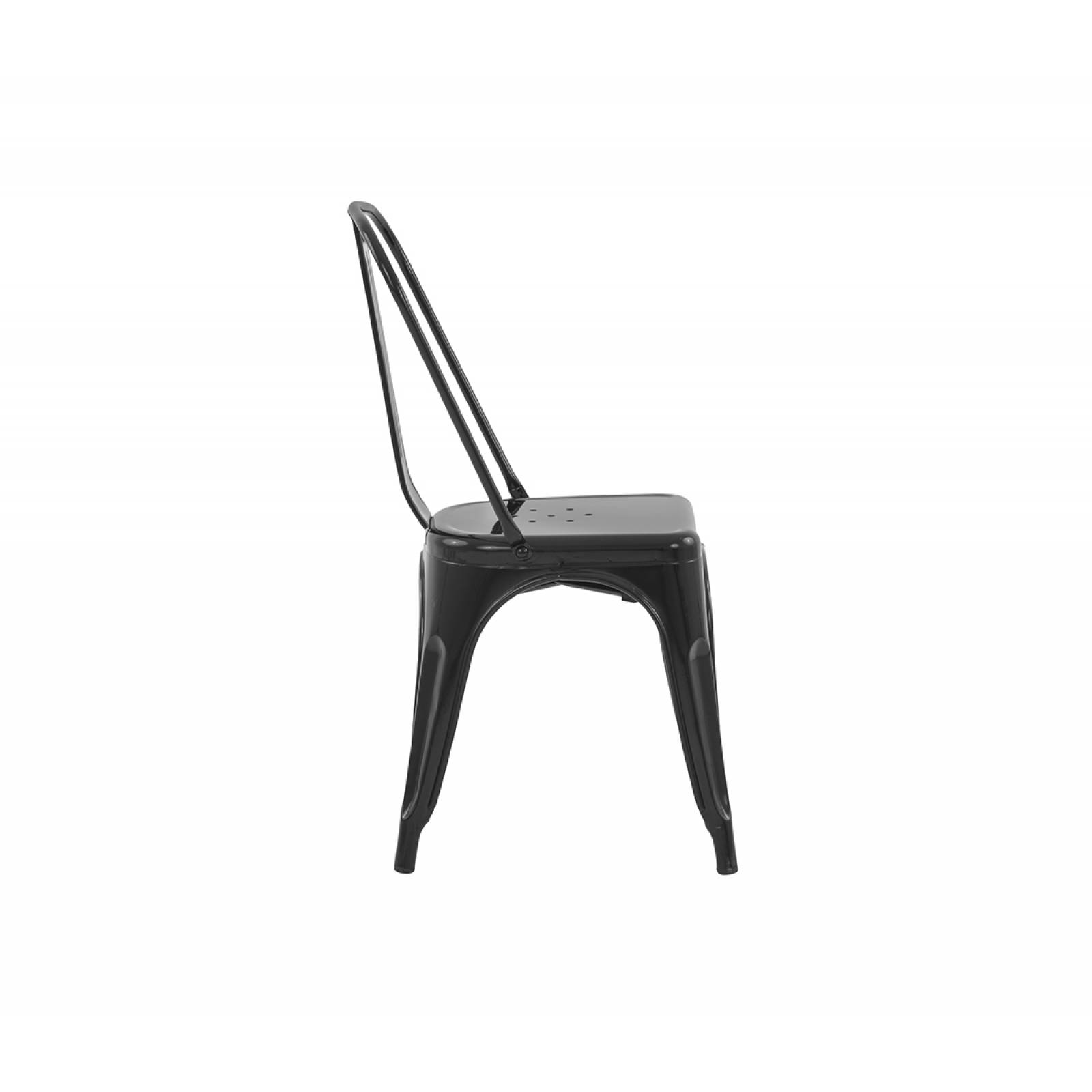 Silla Tólix réplica   Negro