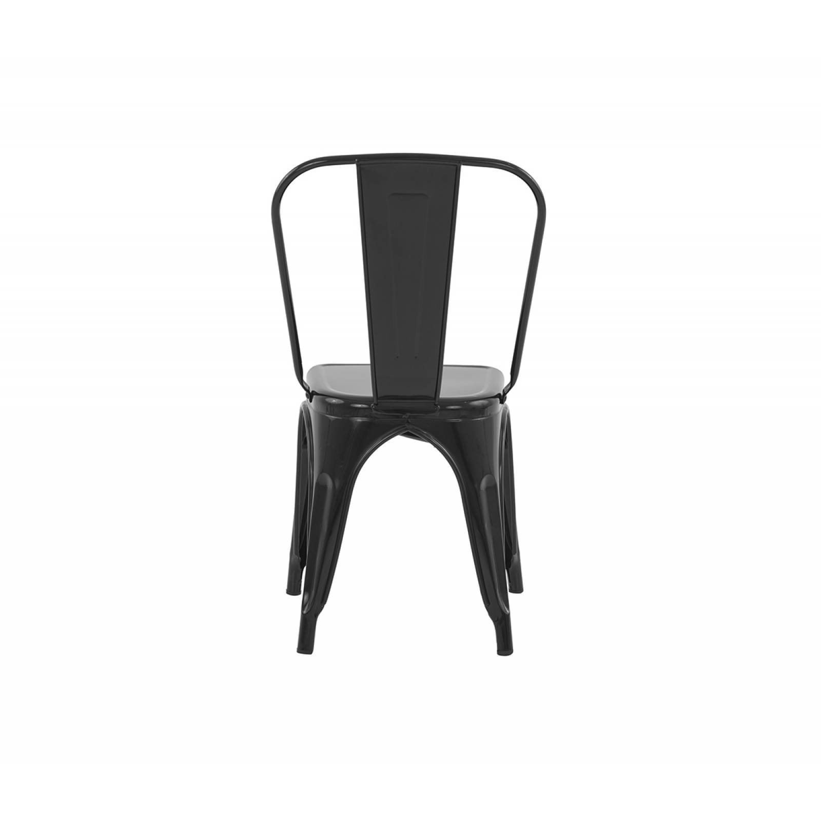 Silla Tólix réplica   Negro