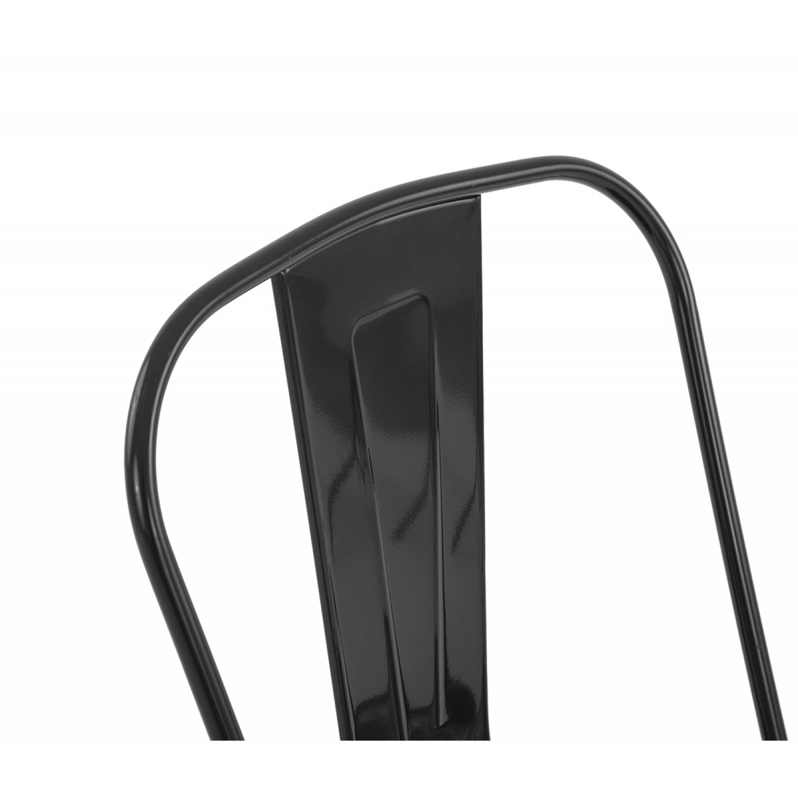 Silla Tólix réplica   Negro