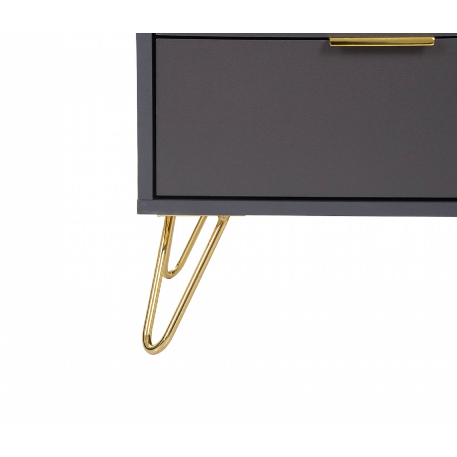 Buró Ebano Gris oscuro