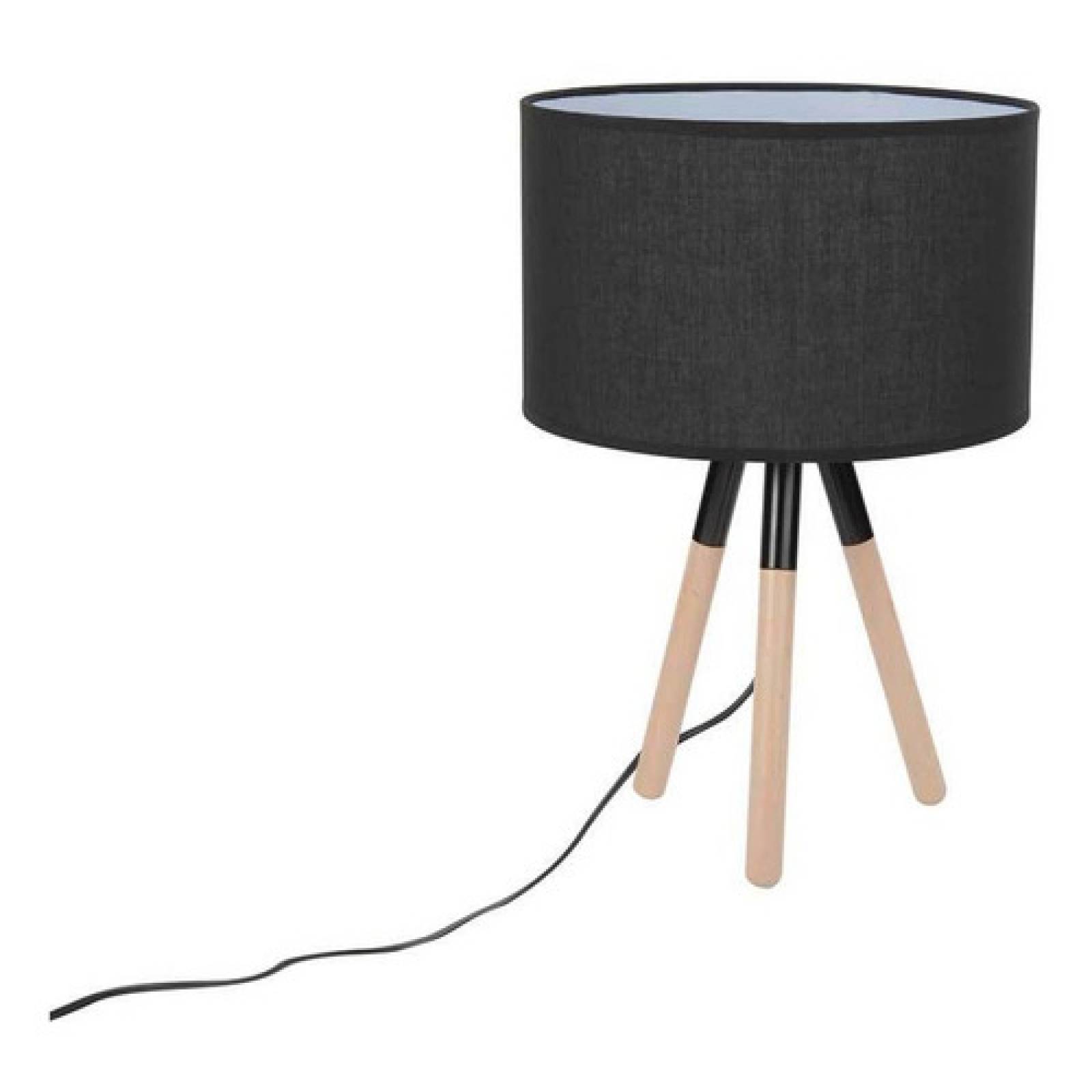 Lampara De Mesa Gaia Ulloa Buro Sala Moderna Negro