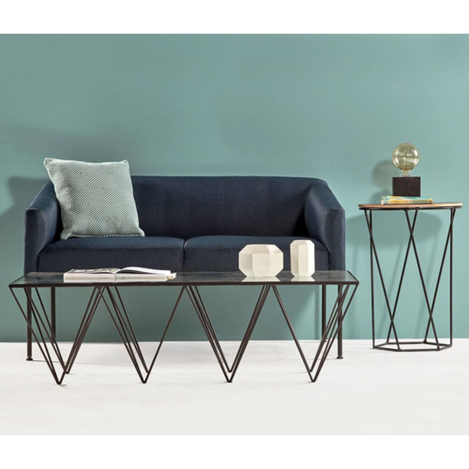 Mesa De Centro Metepec   Negro