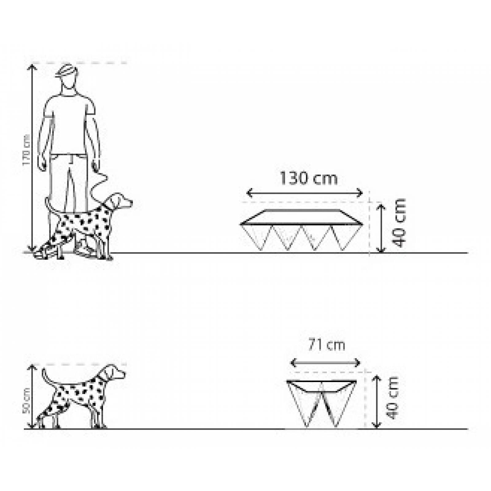 Mesa De Centro Metepec   Negro