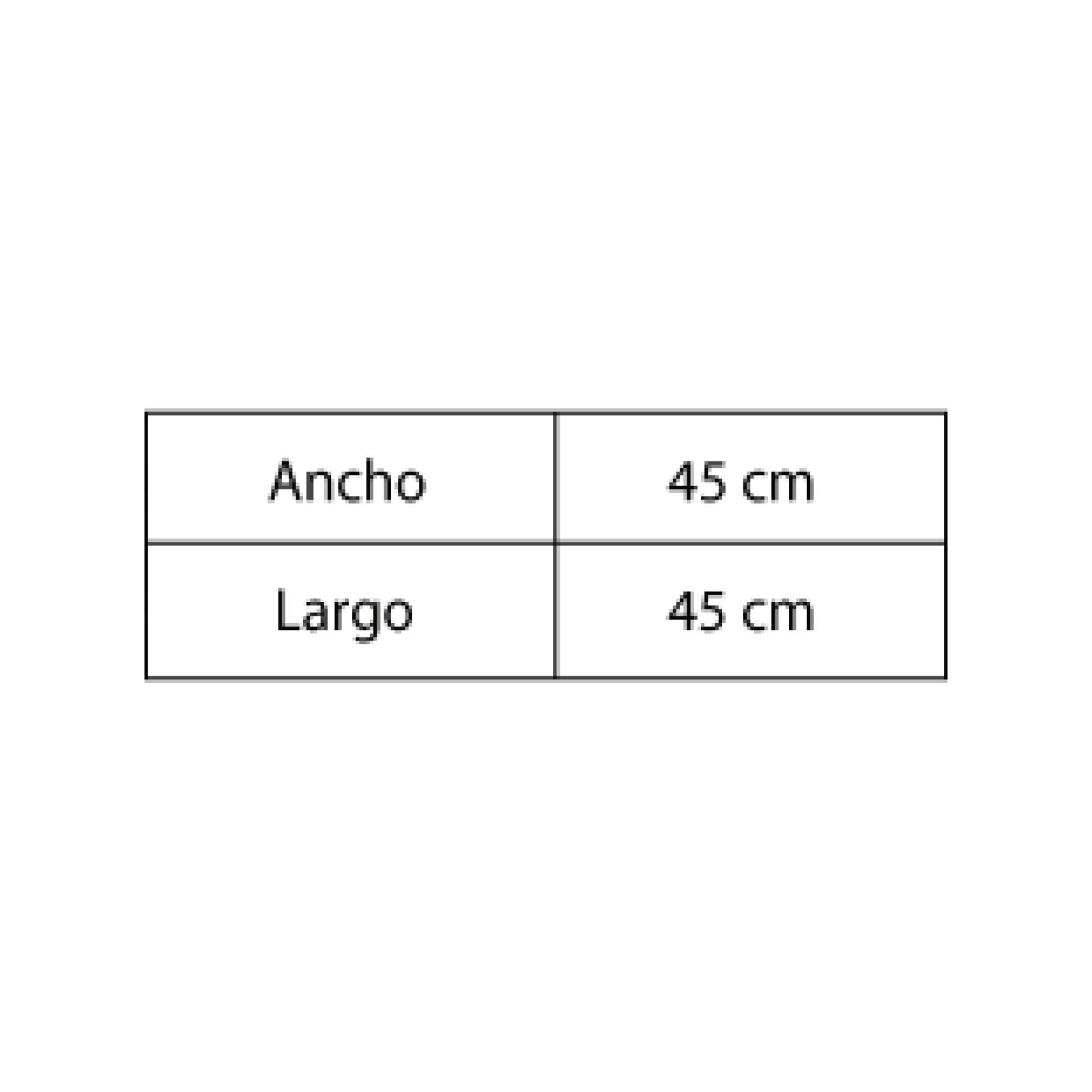 Cojín Cantú 45x45   Café