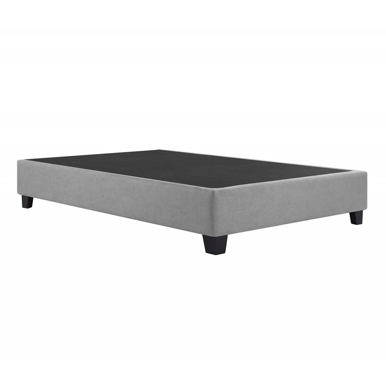 Base de cama matrimonial Alva   Gris claro