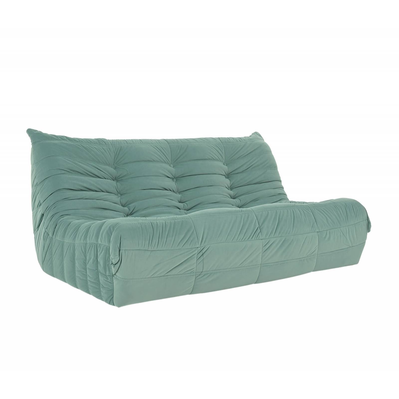 Sofá 3 cuerpos réplica Togo   Verde claro