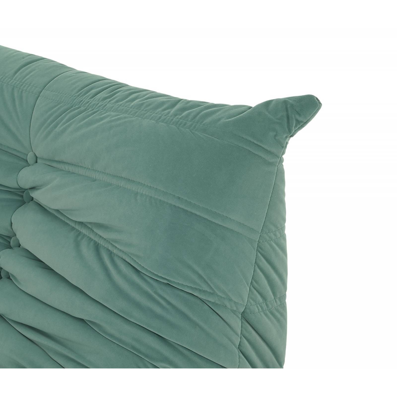 Sofá 3 cuerpos réplica Togo   Verde claro