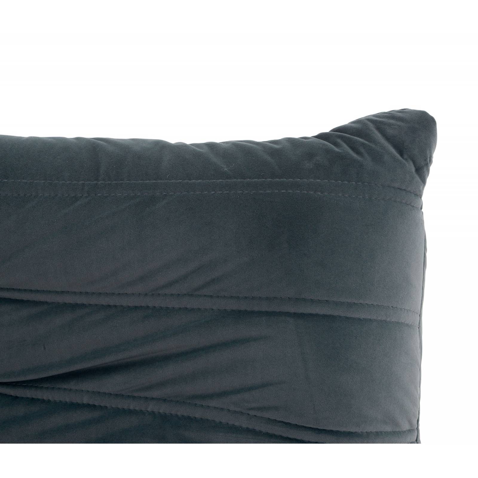 Sofá 3 cuerpos réplica Togo   Gris oscuro