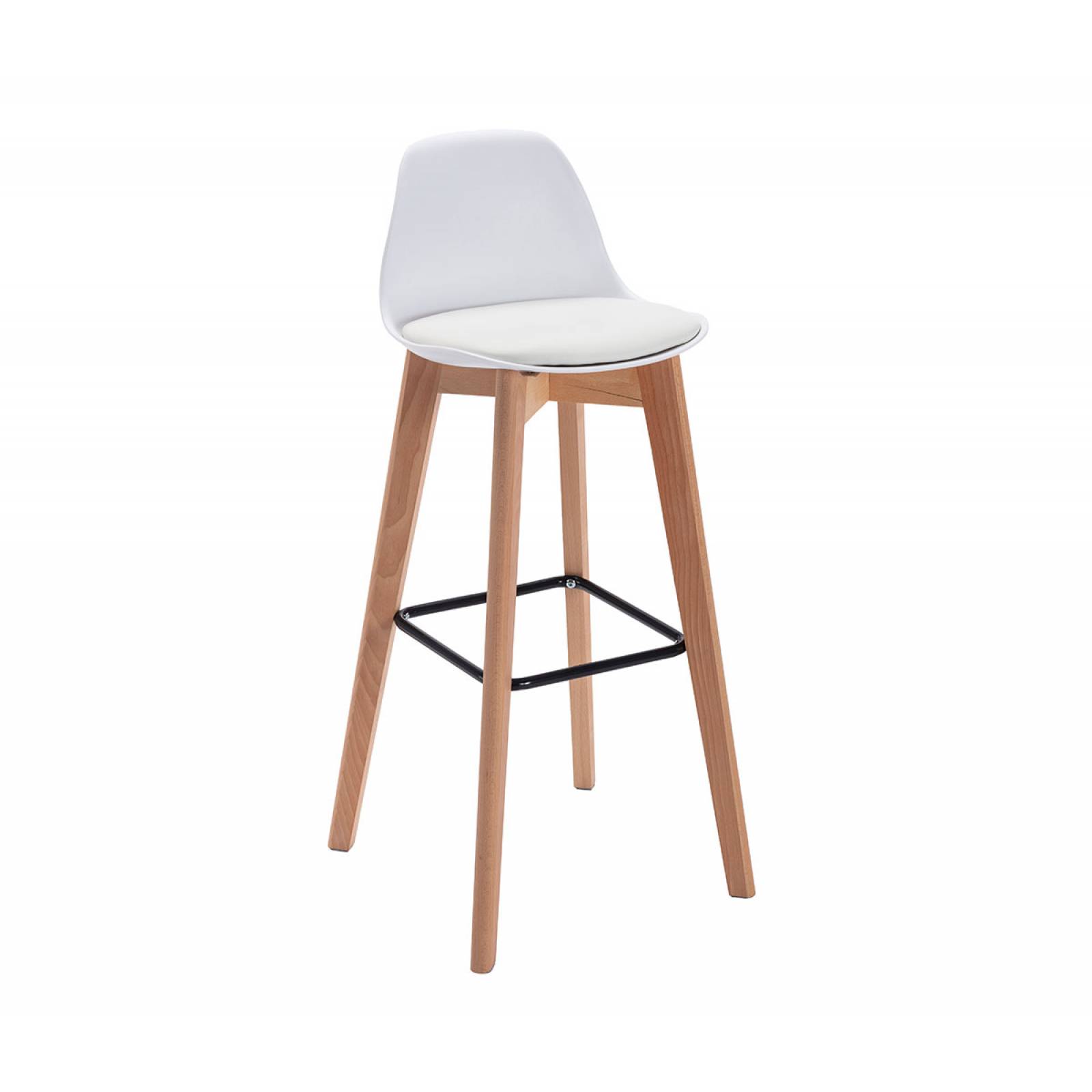 Banco alto Paddy   Blanco