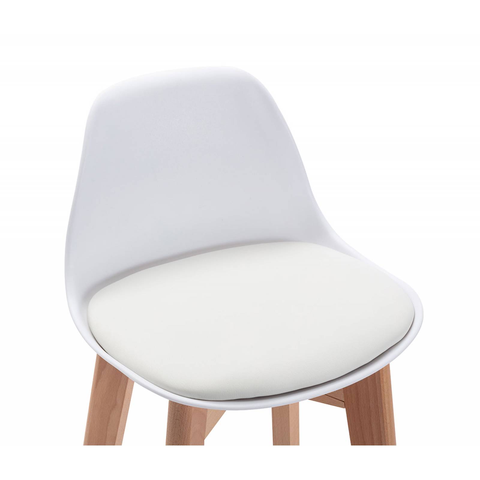 Banco alto Paddy   Blanco