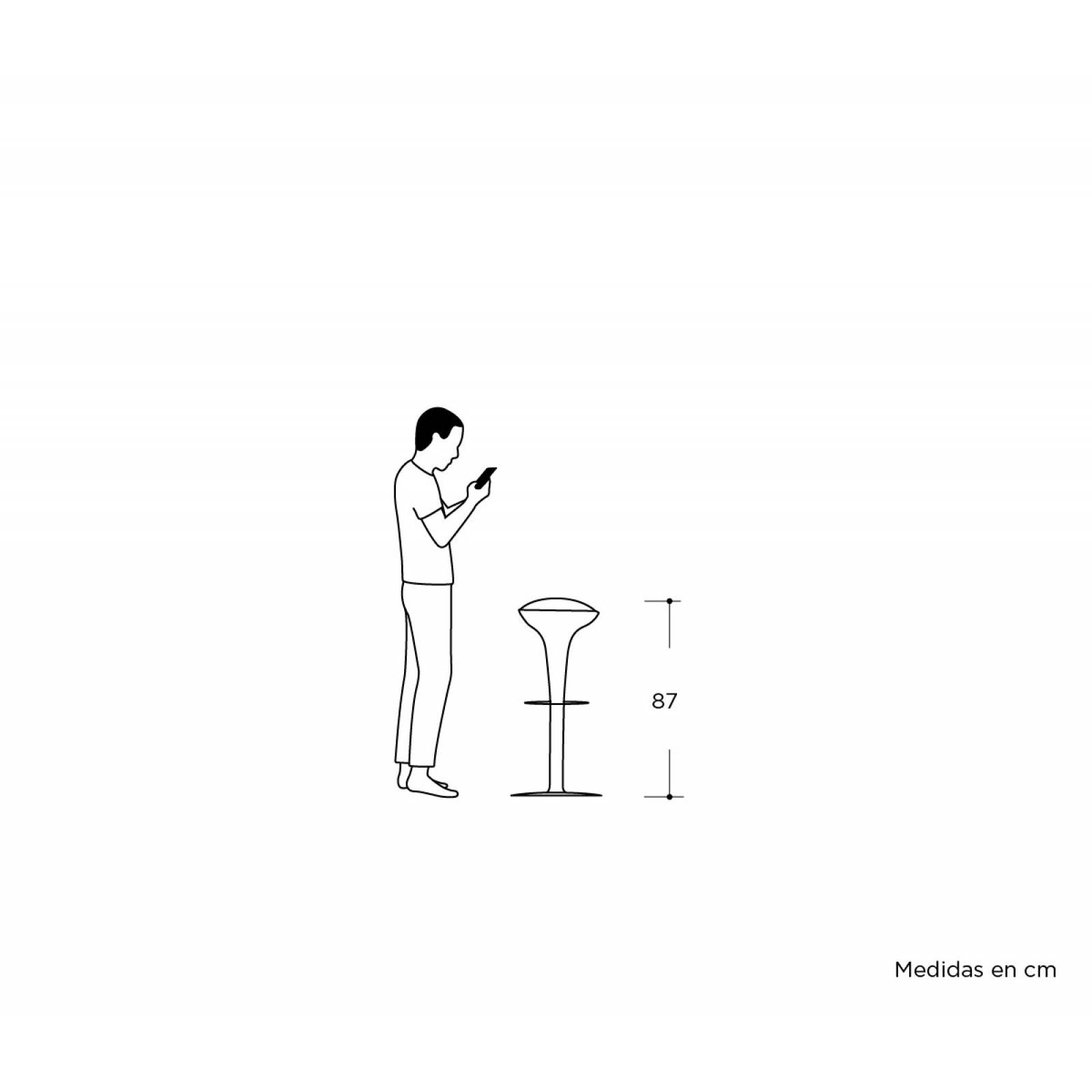 Banco alto Sánchez   Naranja