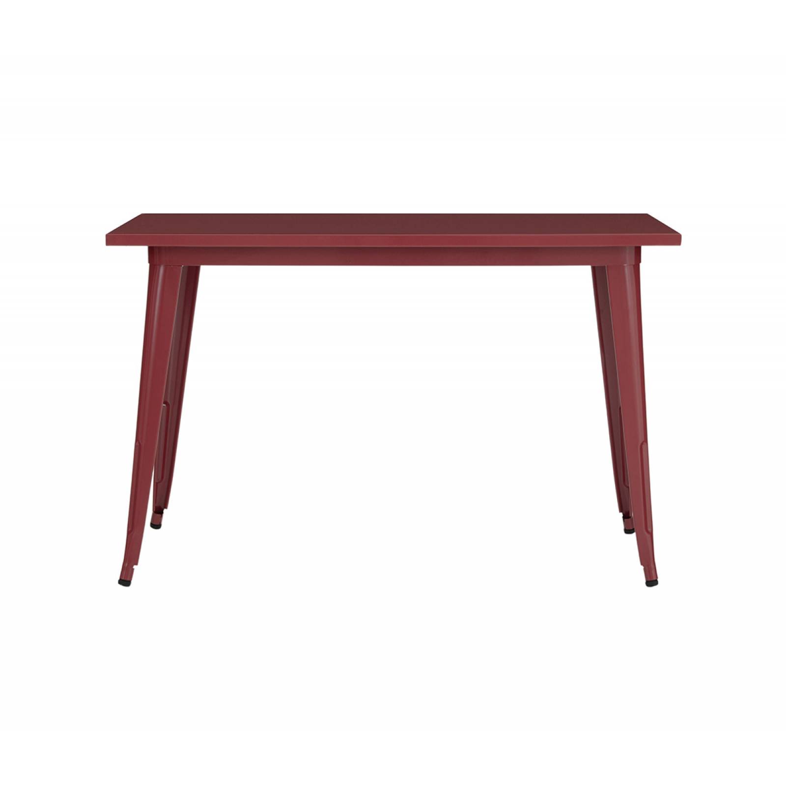 Mesa de comedor Maggie 120 cm   Rojo