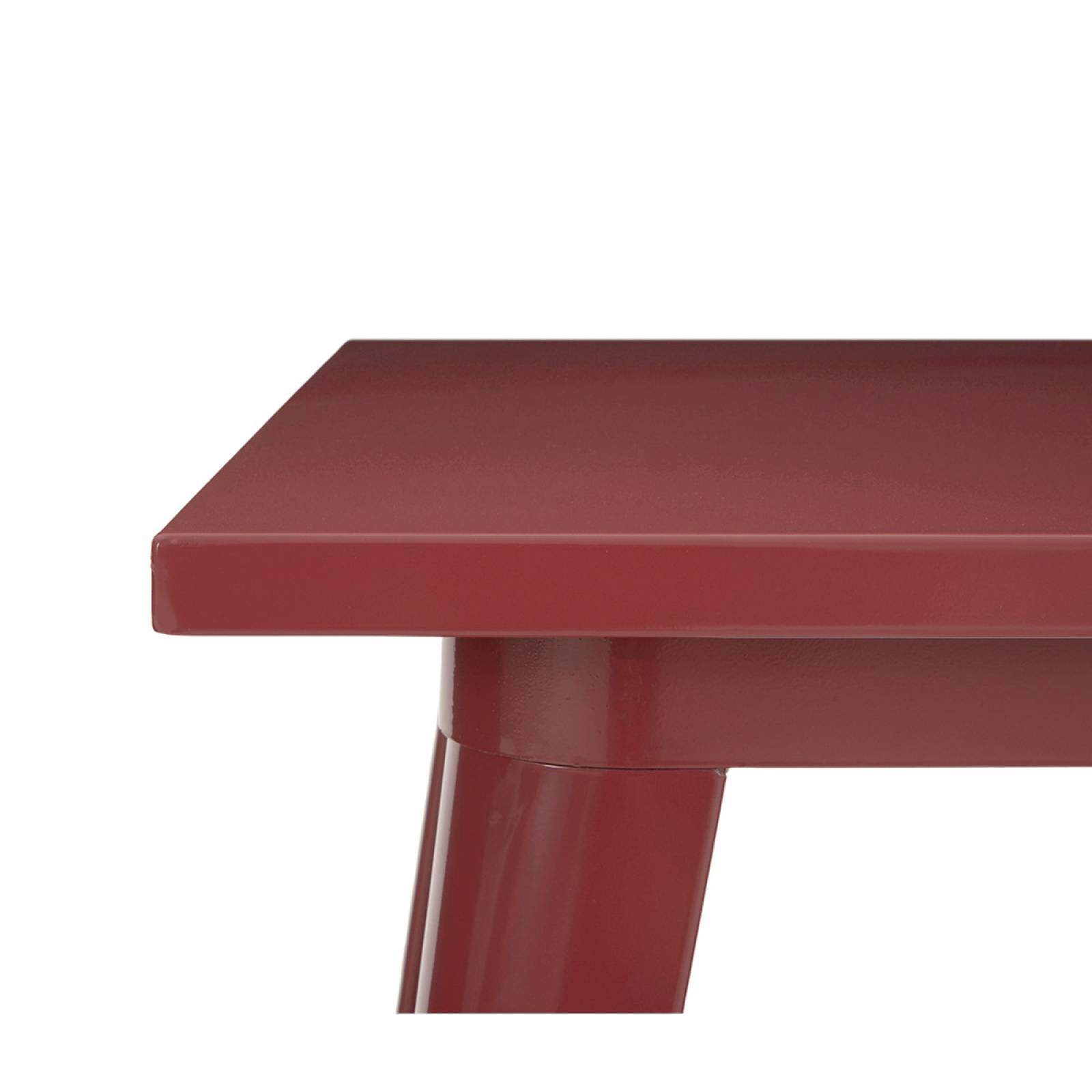 Mesa de comedor Maggie 120 cm   Rojo