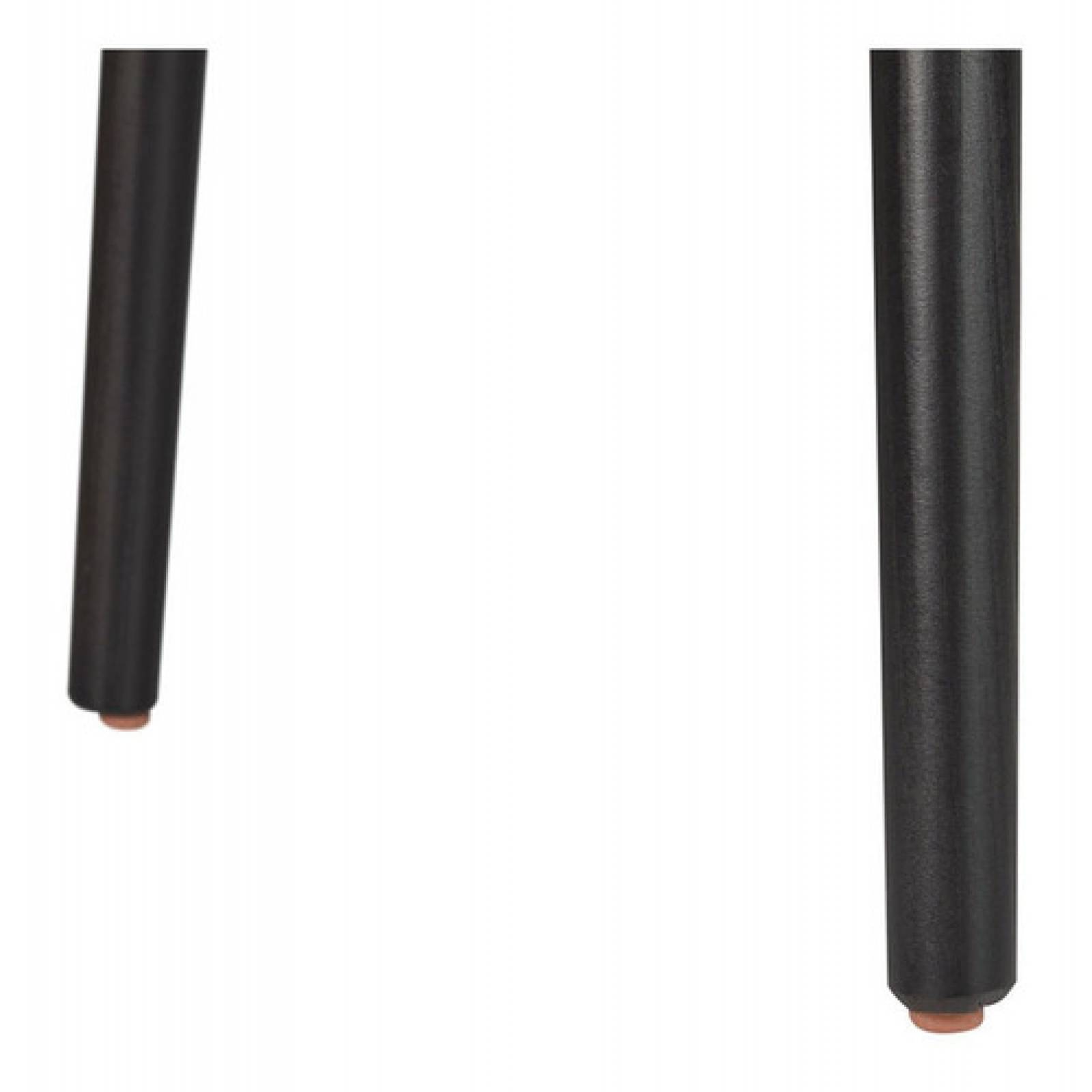 Escritorio Gaia Breton Madera Negra Ejecutivo Moderno Gris