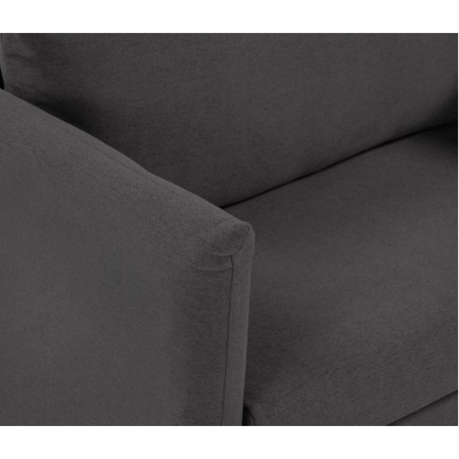 Sofá Cama Ludor   Gris Oscuro