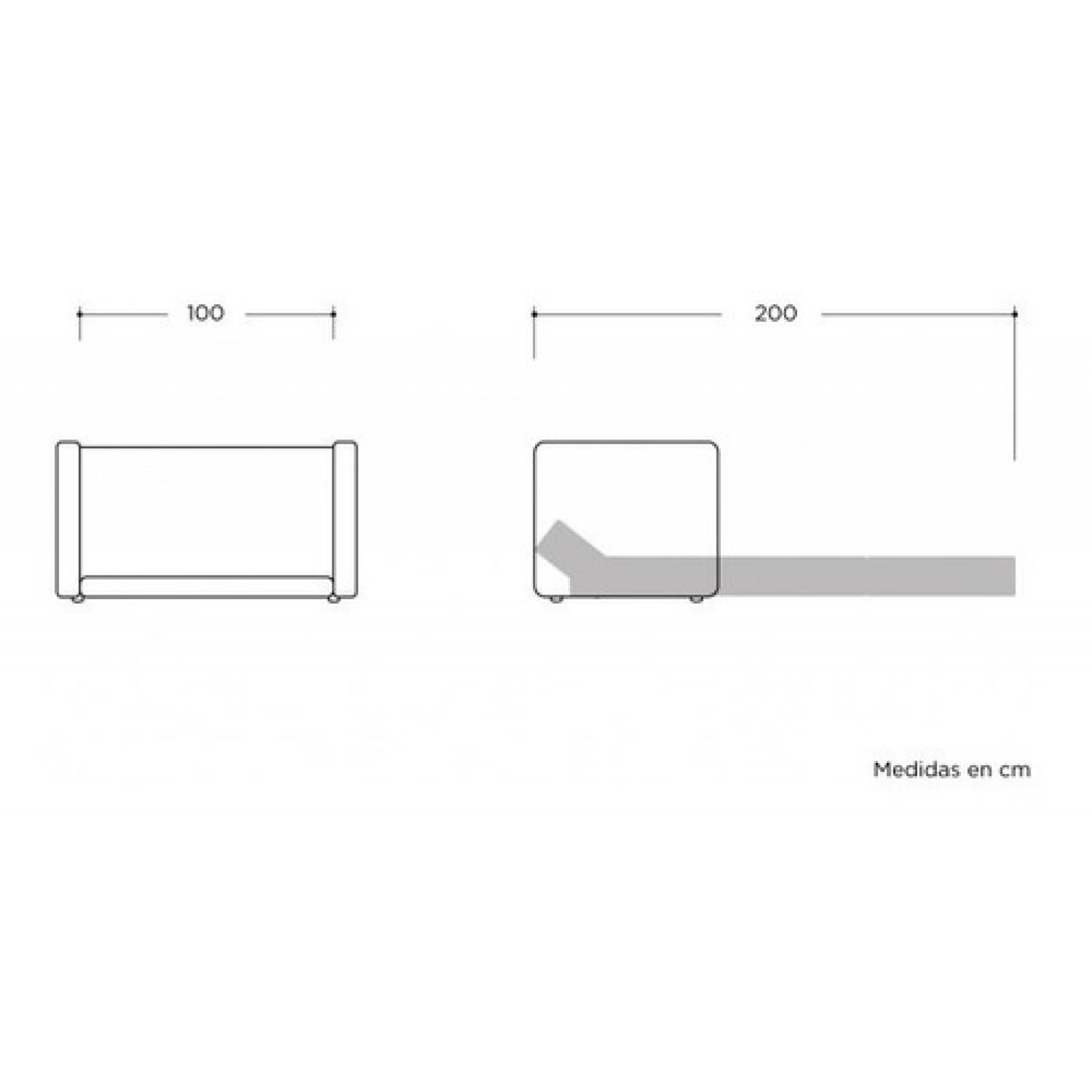 Sofá Cama Ludor   Gris Oscuro