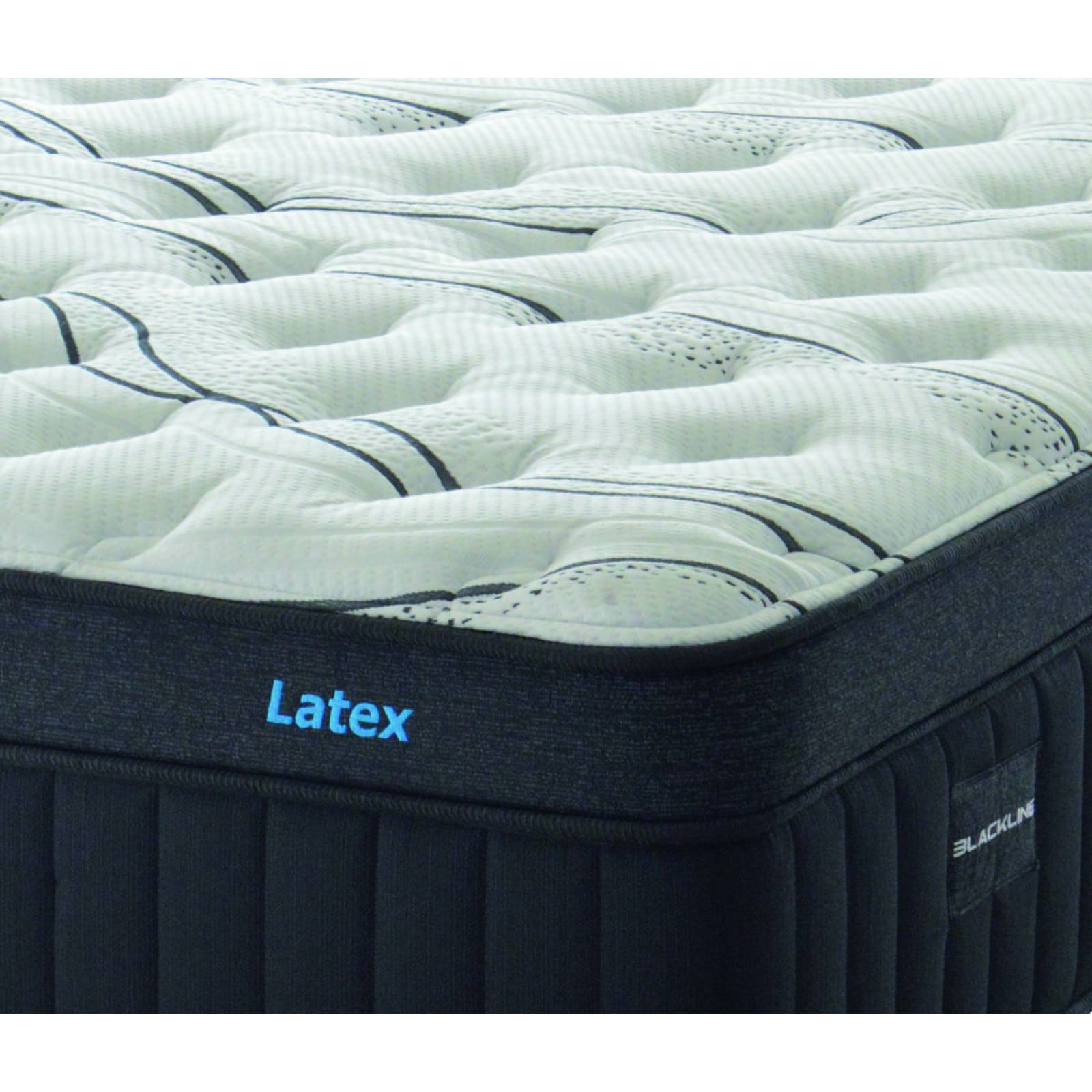 Colchón América Blackline matrimonial   Gris oxford