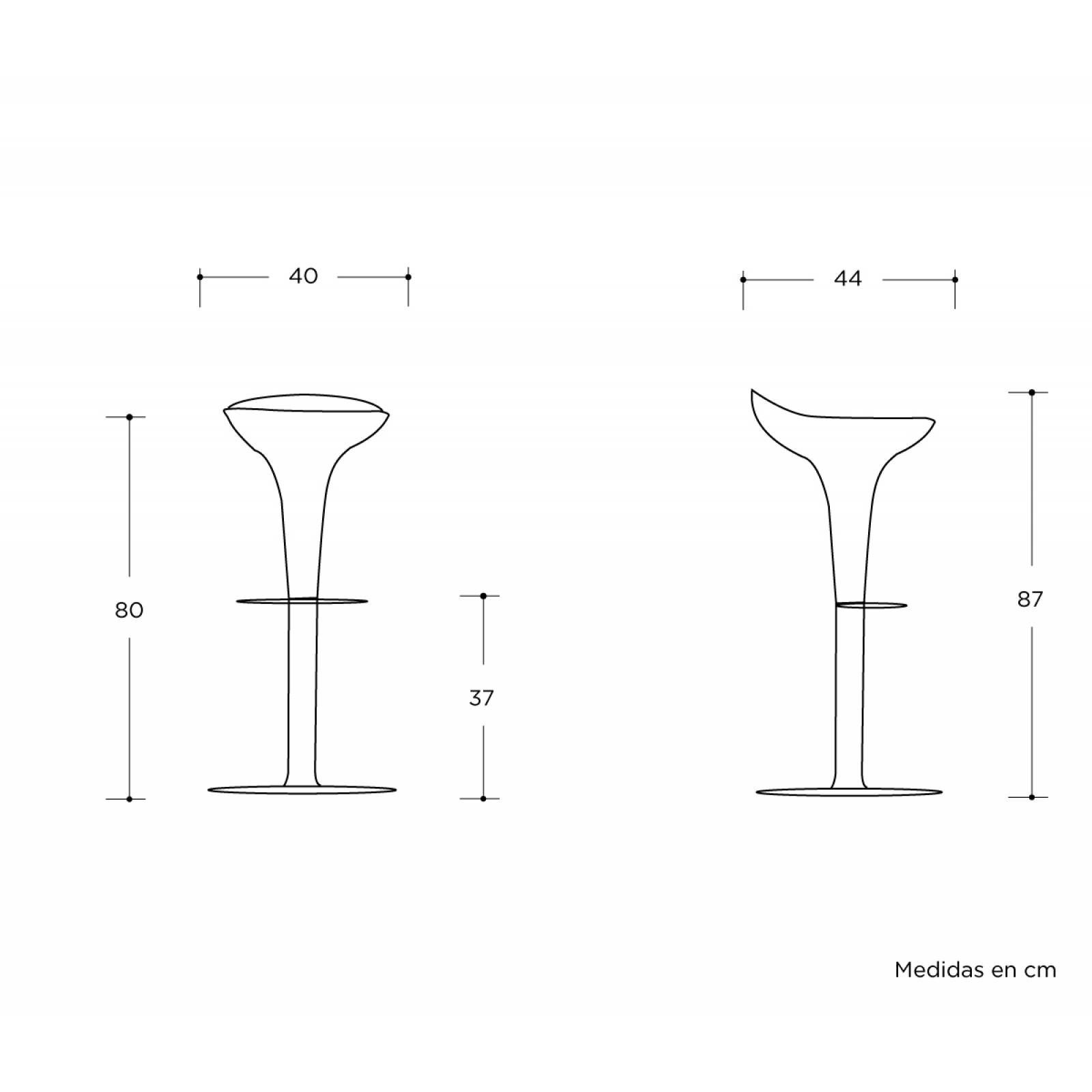 Banco alto Sánchez   Azul